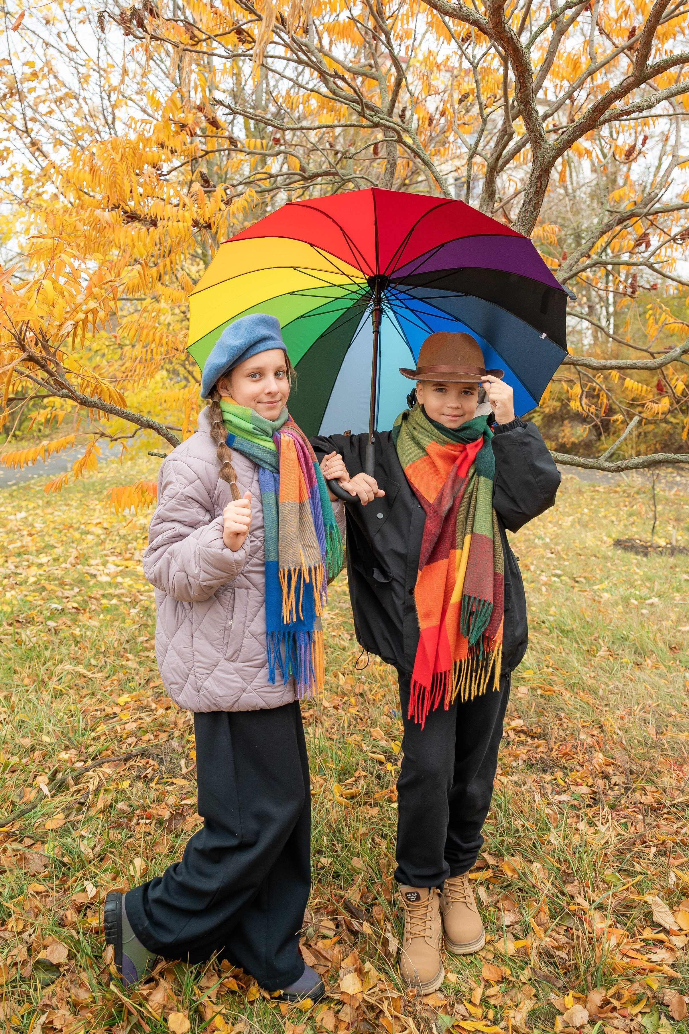 Школьникам. Антон и Татьяна Денисенко