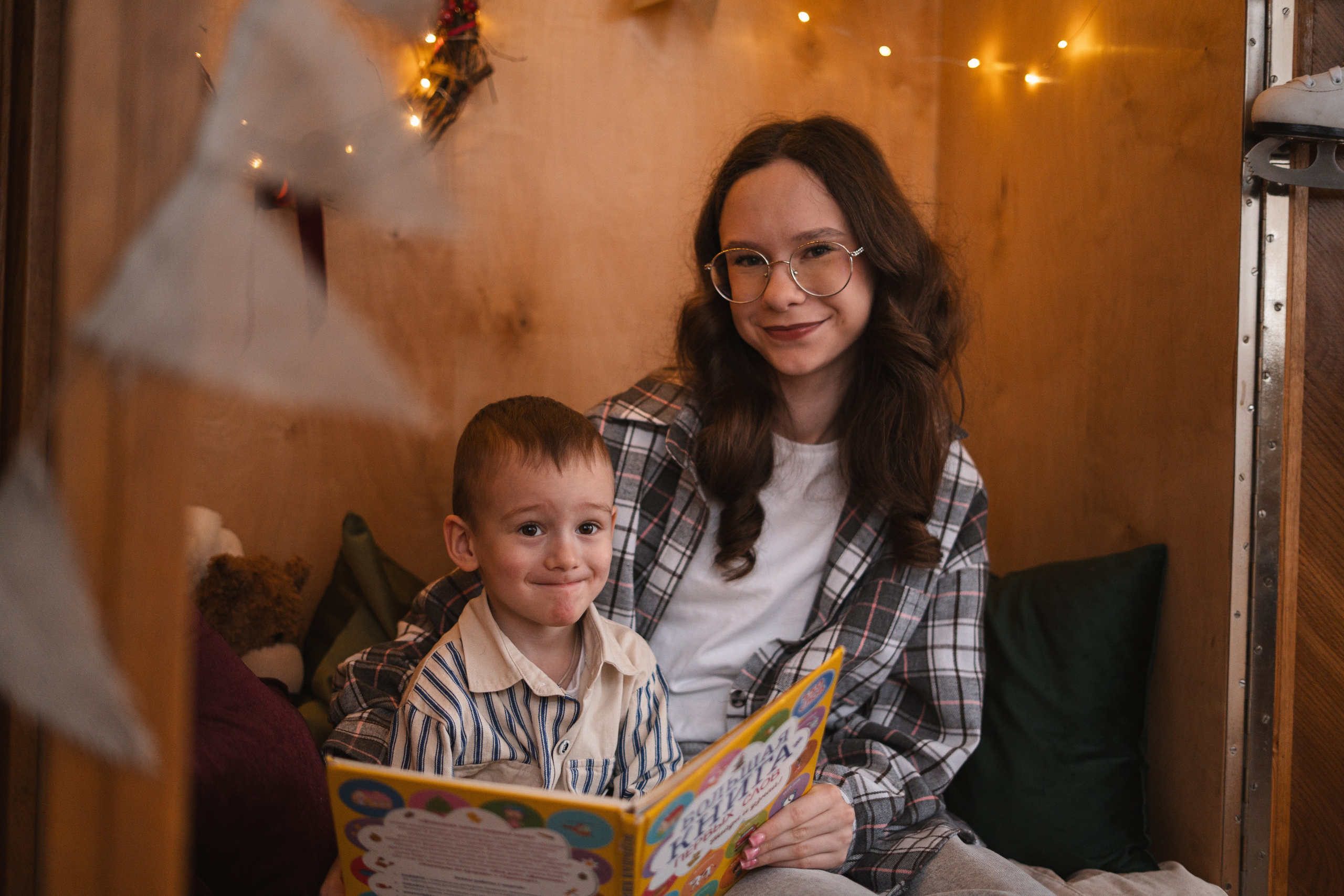 Семейная съемка в студии, дома. Семейный и детский фотограф в Санкт-Петербурге Анна Никитина