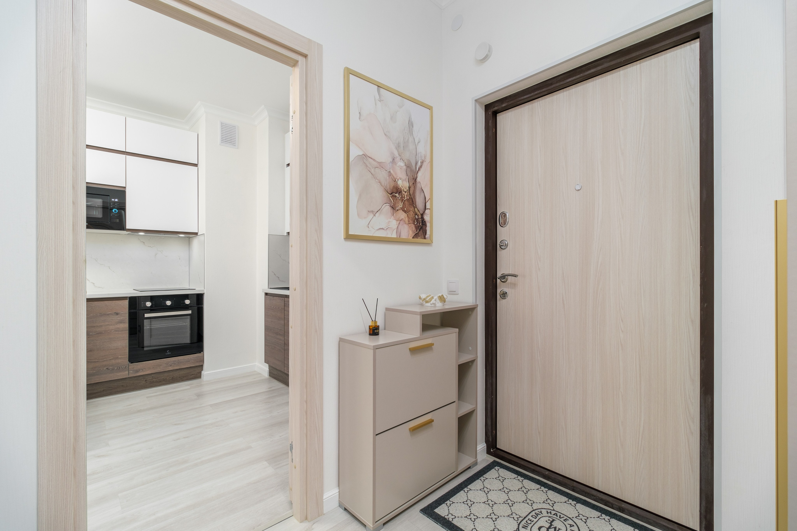 Интерьерная фотосессия двухкомнатной квартиры СПб