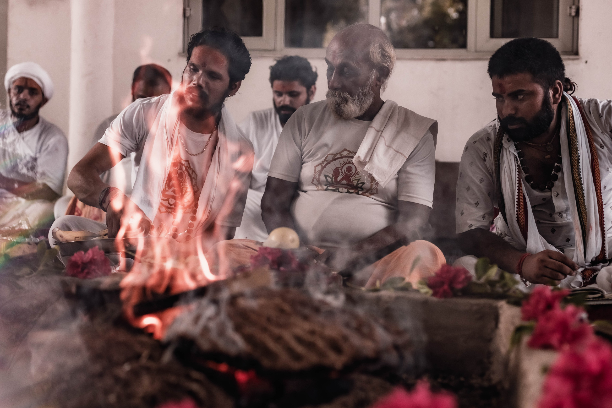 Pitri Paksha yagyas & poojas Devraha Baba ji ashram. Mariam Bagdasaryan