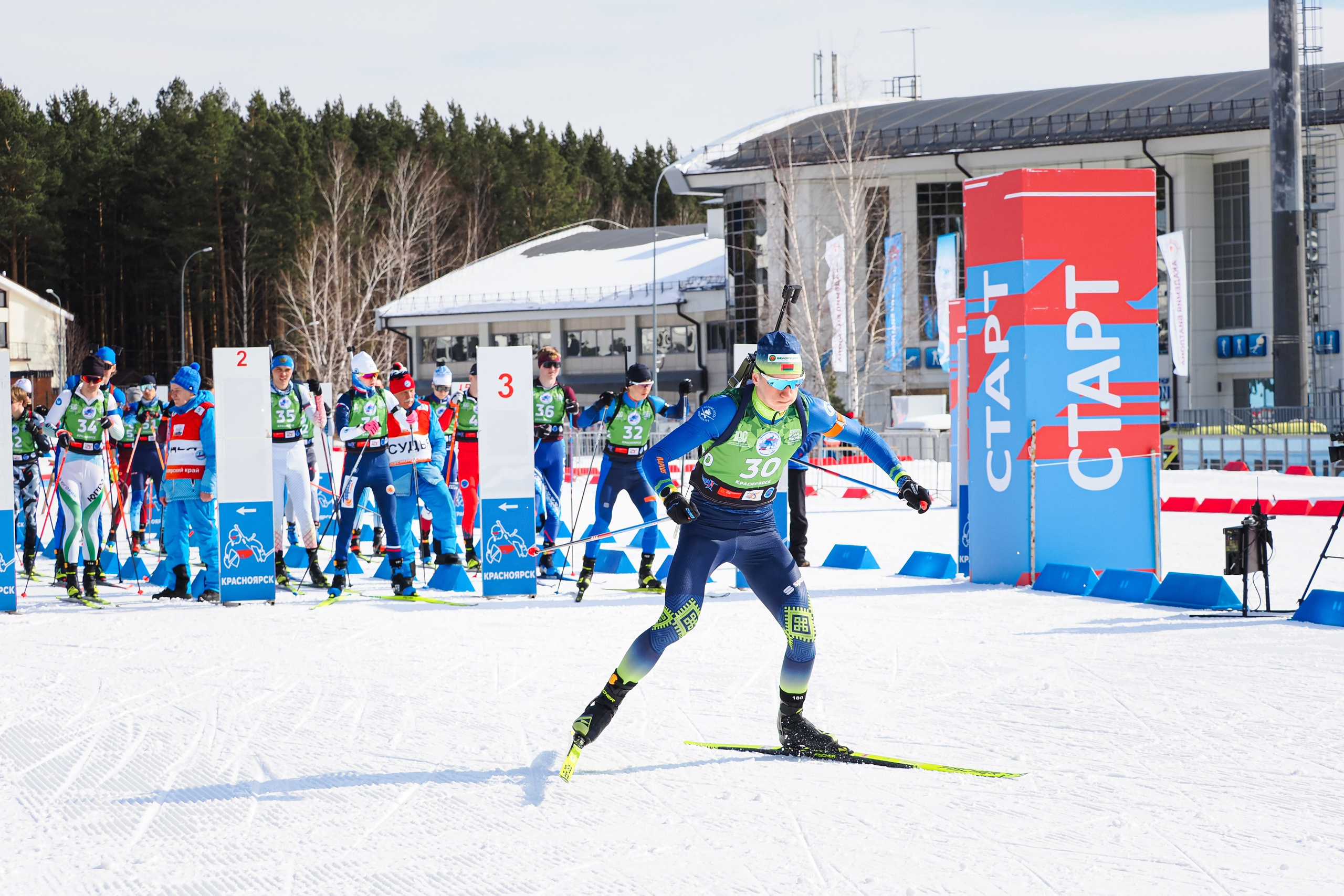 Биатлон / Первенство России. Репортажный фотограф Алексей Козьмин