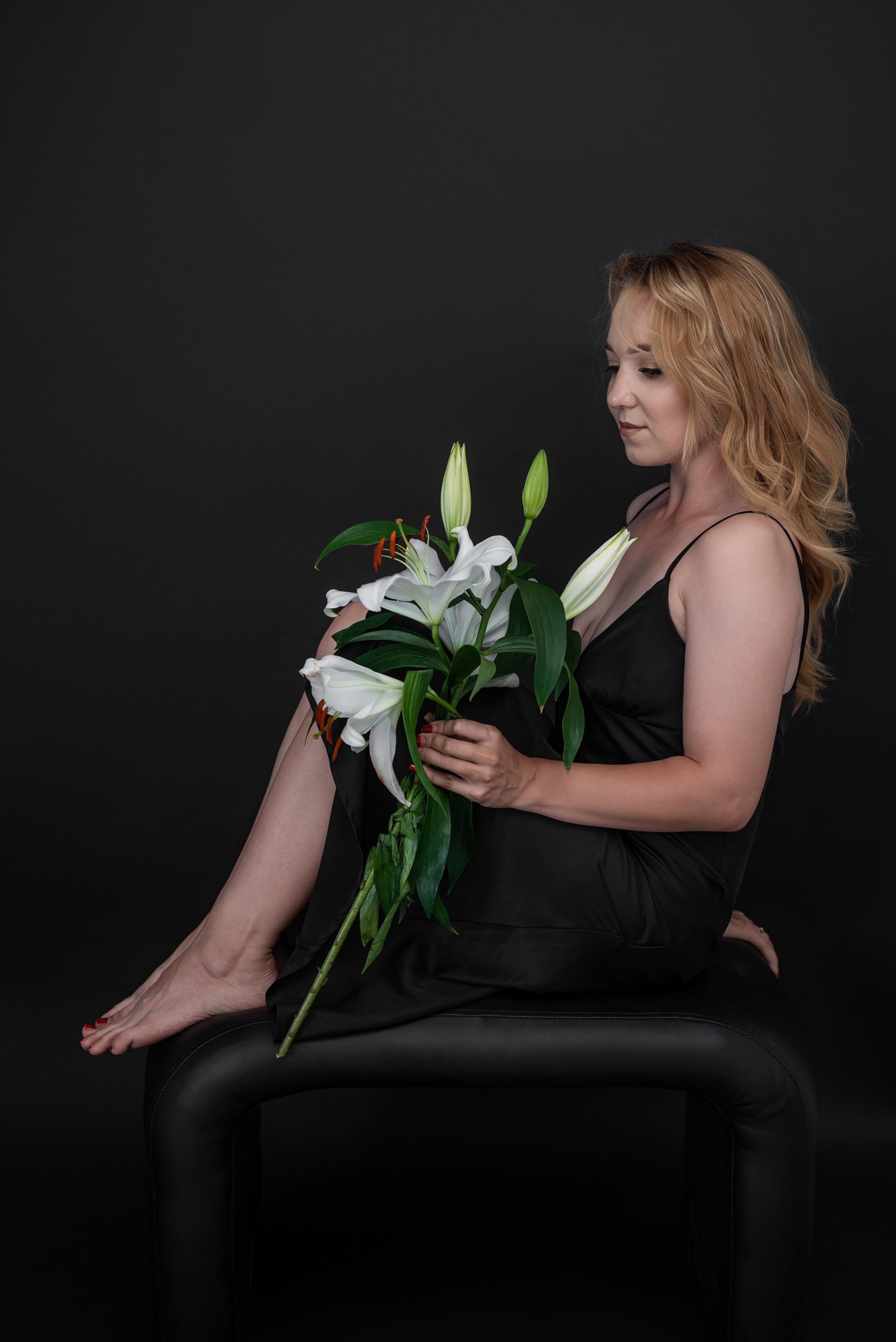 Фотопроект *Белые лилии*. Фотограф в городе Салават