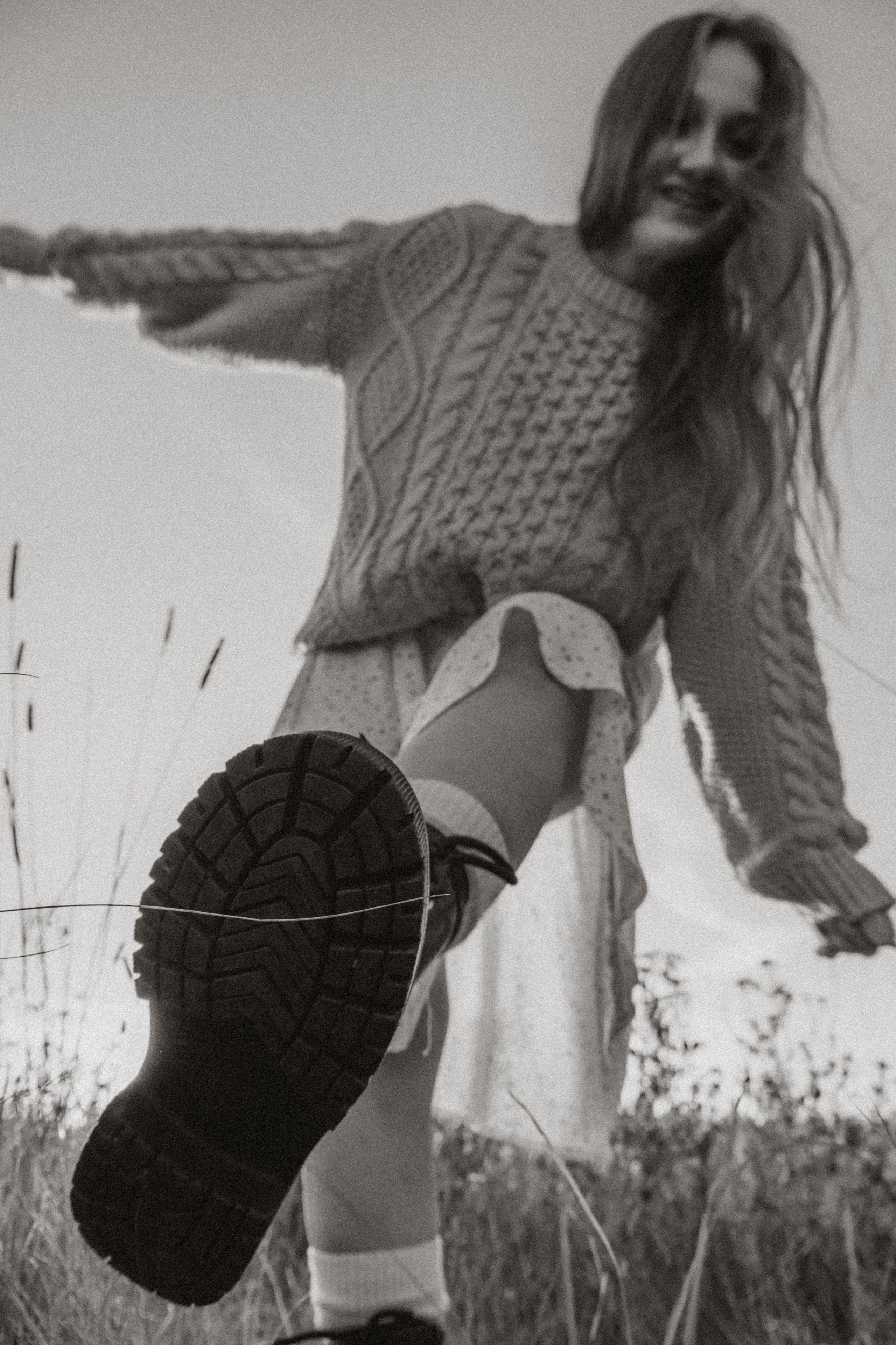 Юля. Осенняя фотосессия в поле. Юлия Левада Семейный и женский фотограф