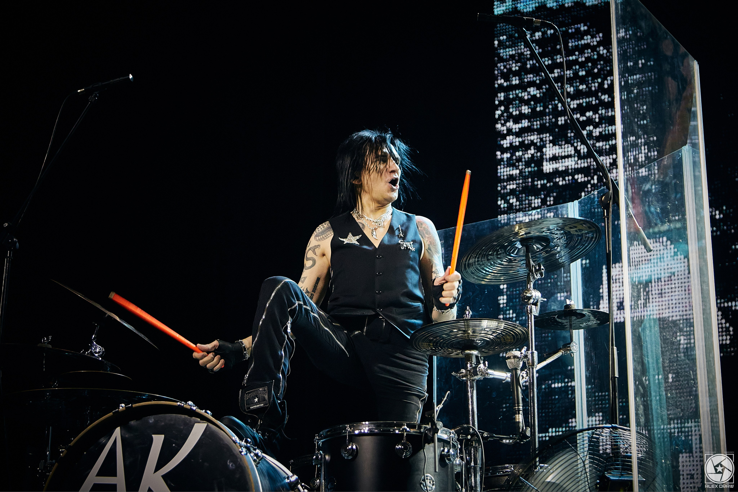 Глеб Самойлов Агата Кристи 35 лет! 06.12.2023 Гранд Холл Сибирь. Фотограф Москва Concerts photo / Fashion photо