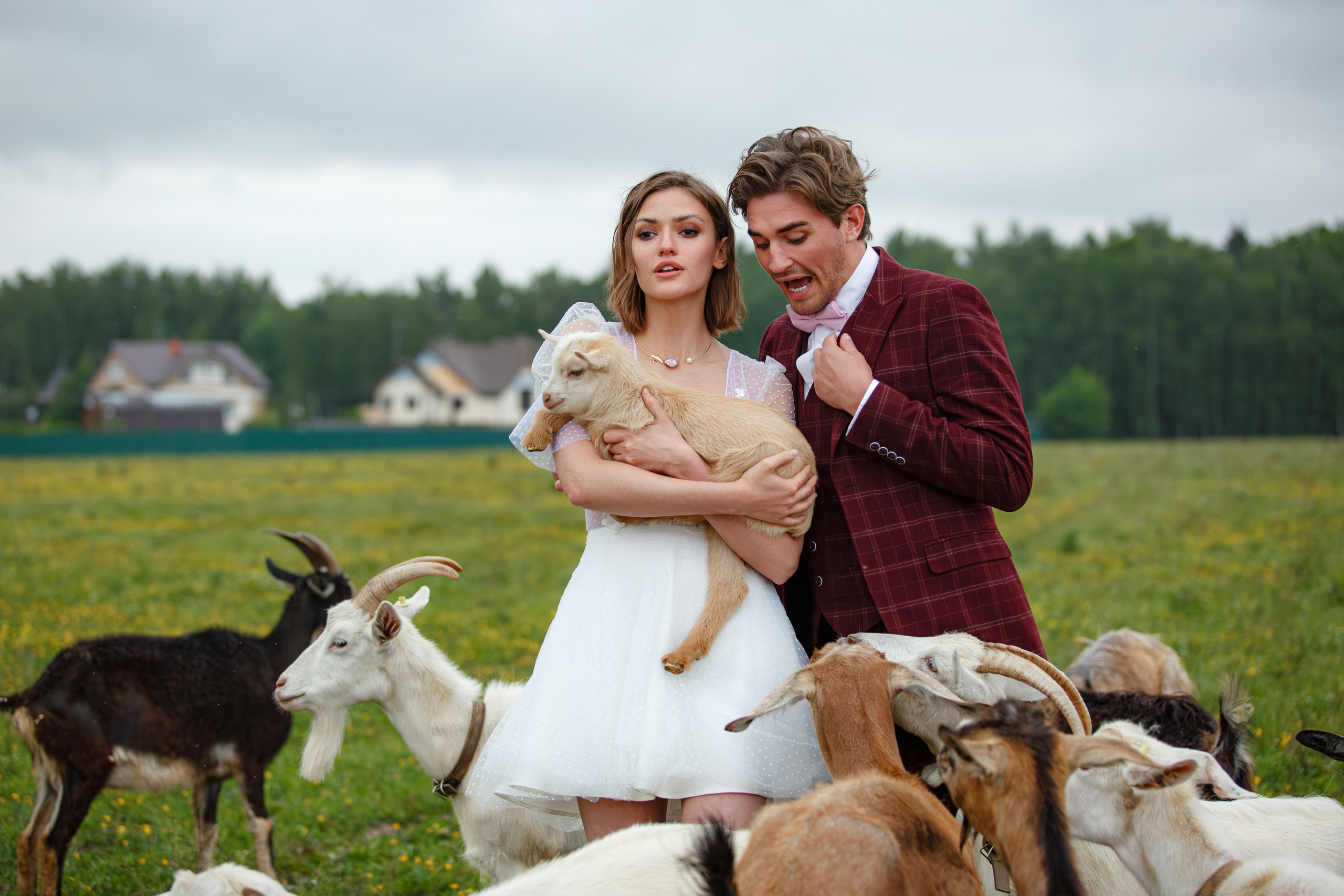 Адам и Нина (парк-отель Белые Аллеи). Свадебный фотограф Москва и МО Сергей Киржаев