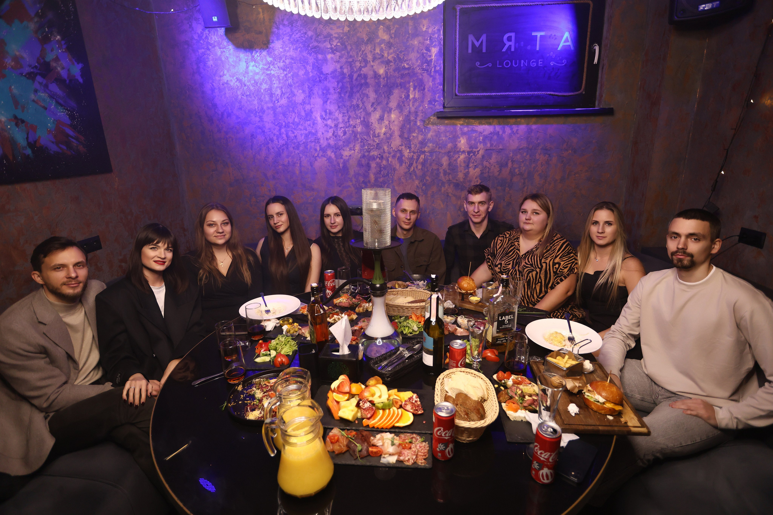 New Year 21-12-24. Мята Спортивная — Кальянная, караоке, бар в Минске