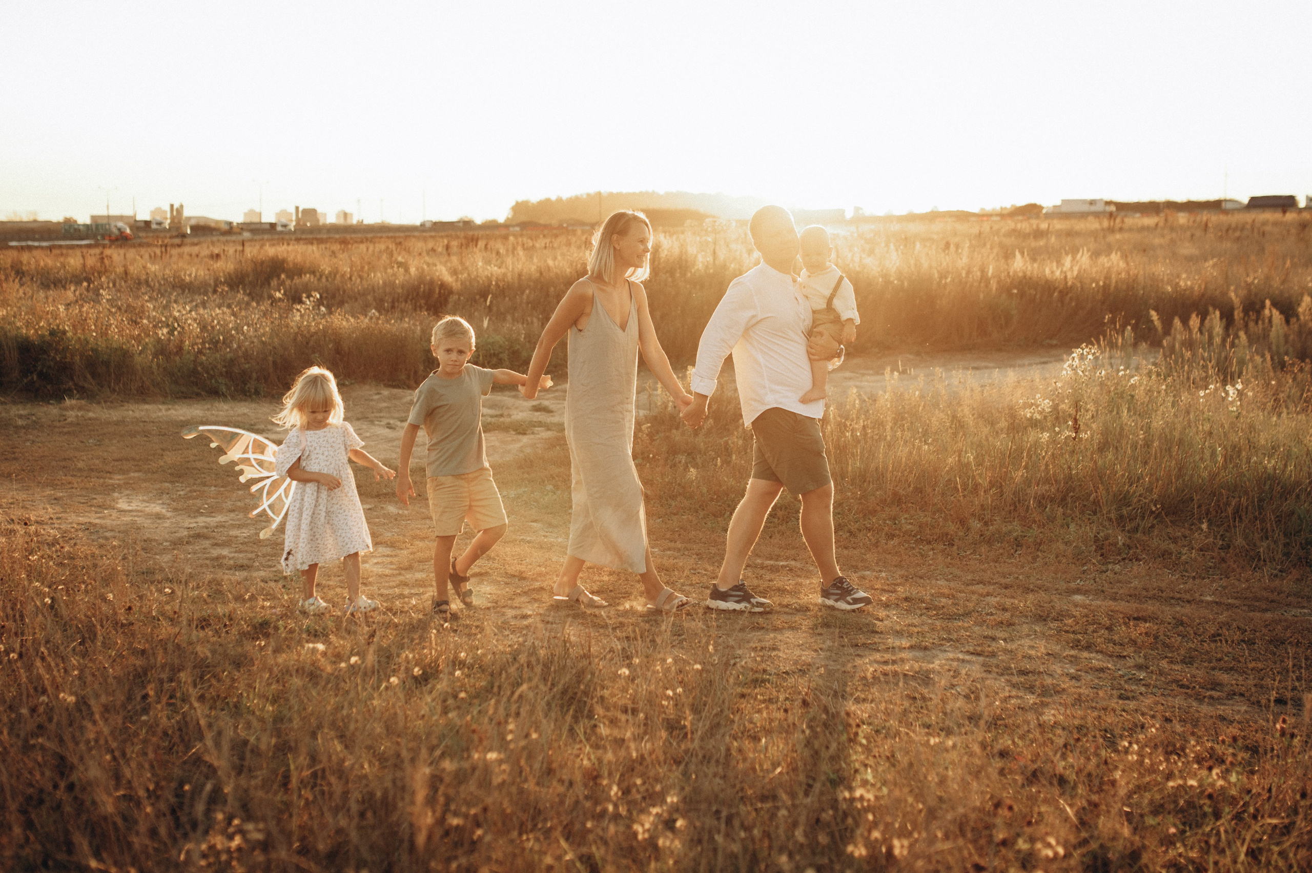 Егор, Оля, Лёва, Вера и Клим. Семейный фотограф МОСКВА/Королёв