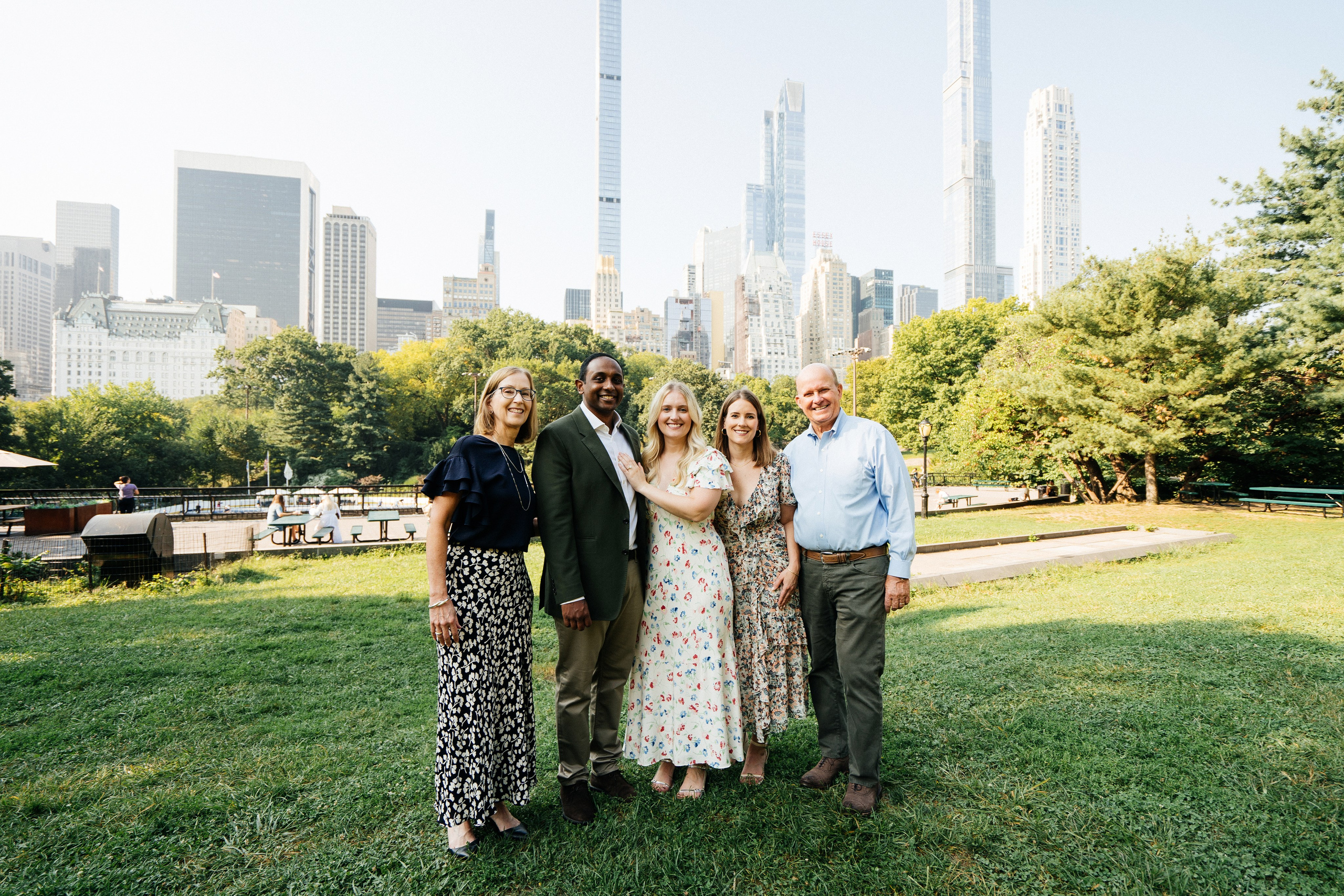 Family in New York City photo shoot. New York photographer RINAT SHAHMETOV in New York city