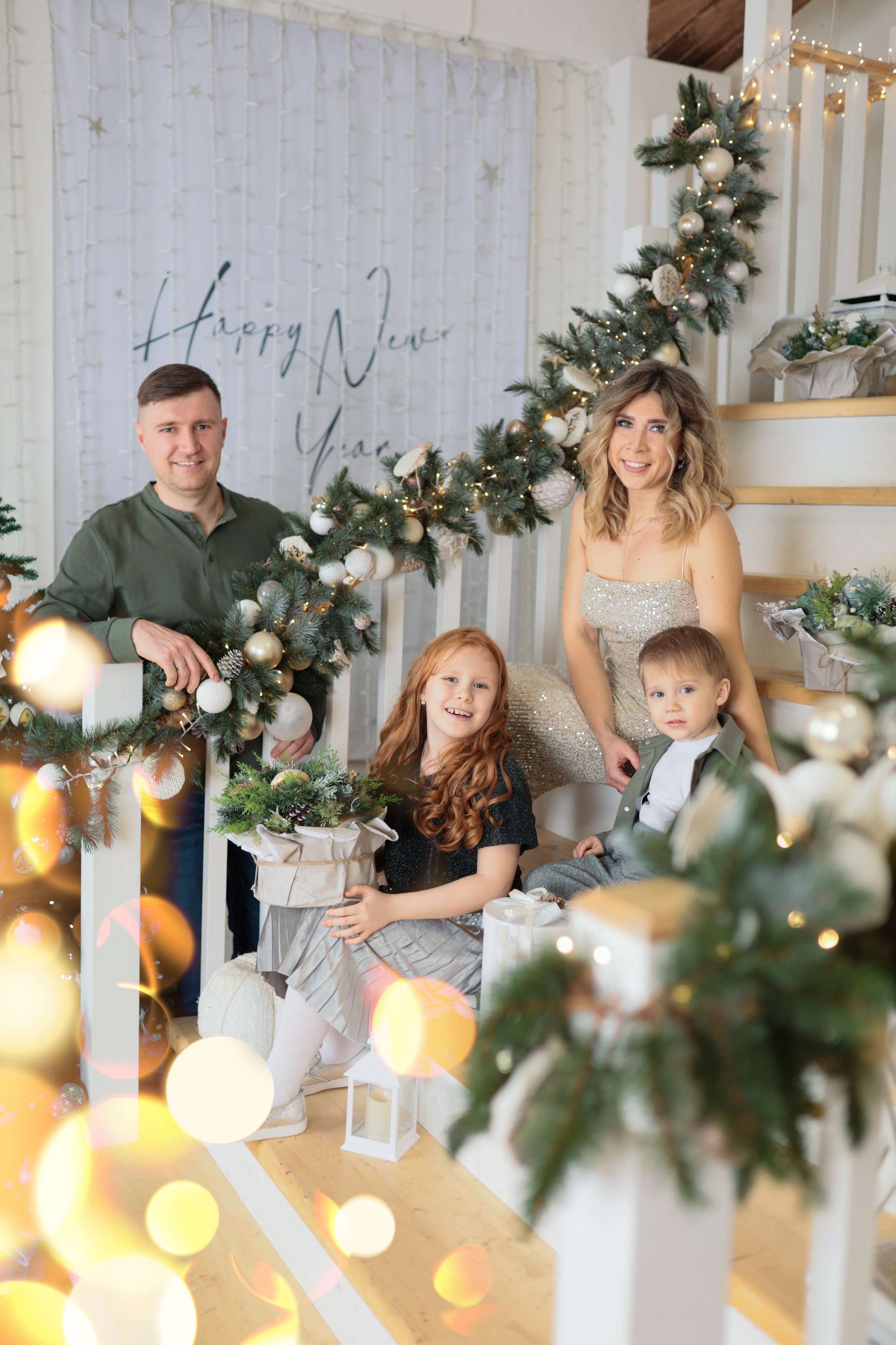 Новогодние съемки. Детский фотограф из Санкт-Петербурга Кристина Розанова