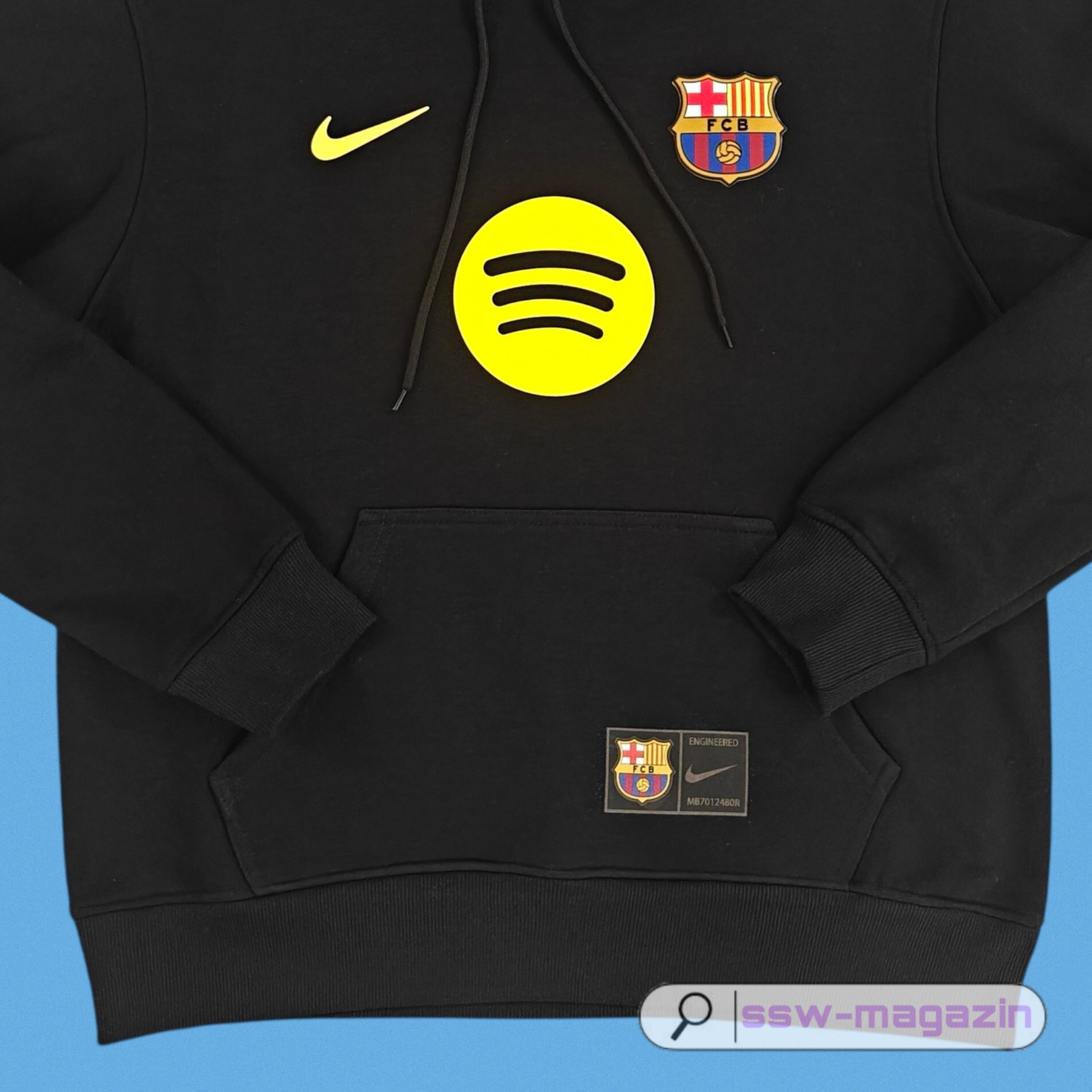 Кофта с капюшоном Barcelona 2025-2026 купить. Футбольный магазин — ssw_magazin