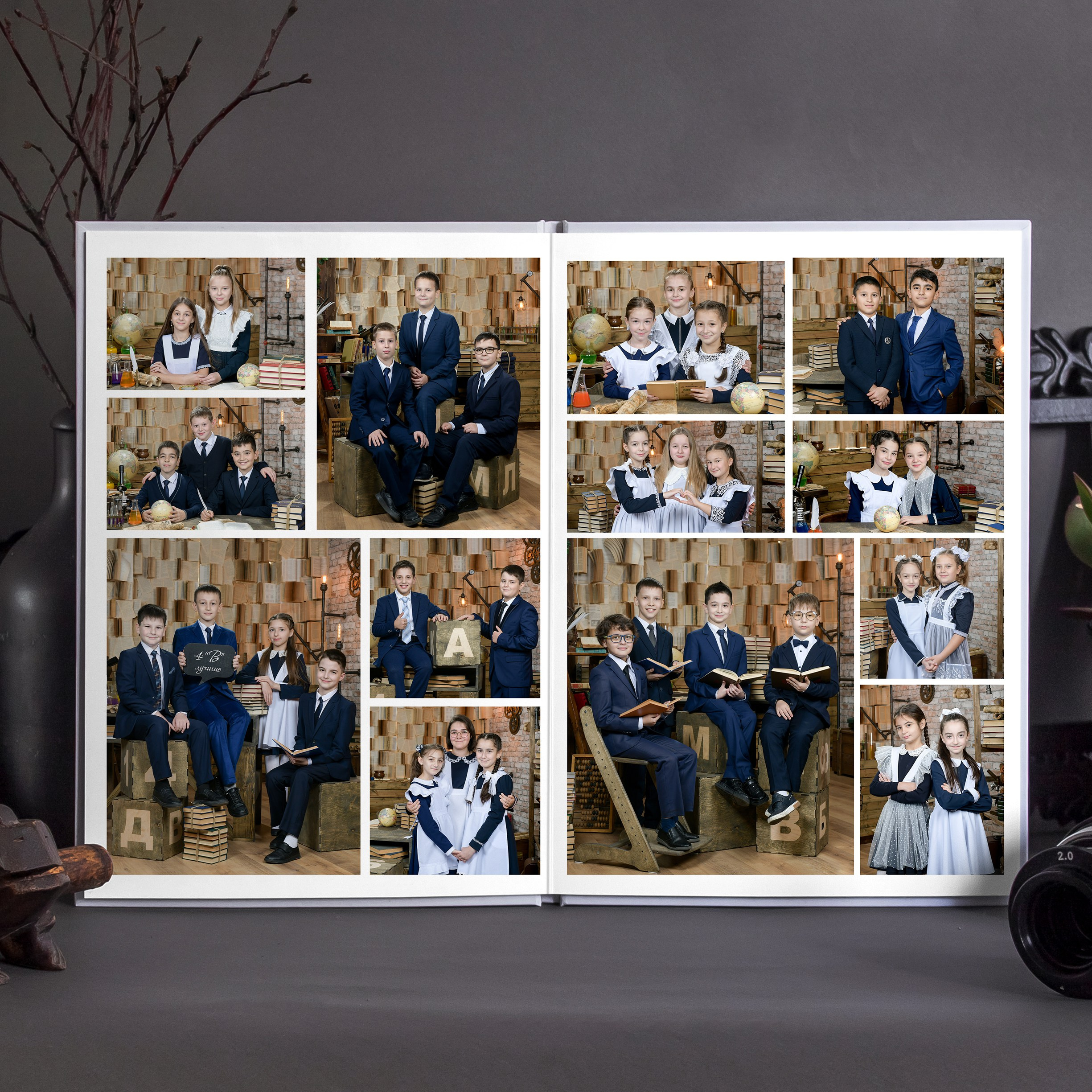 Премиум 1-4 класс. Первая школьная фотостудия Zoom-Zoom в городе Владикавказ