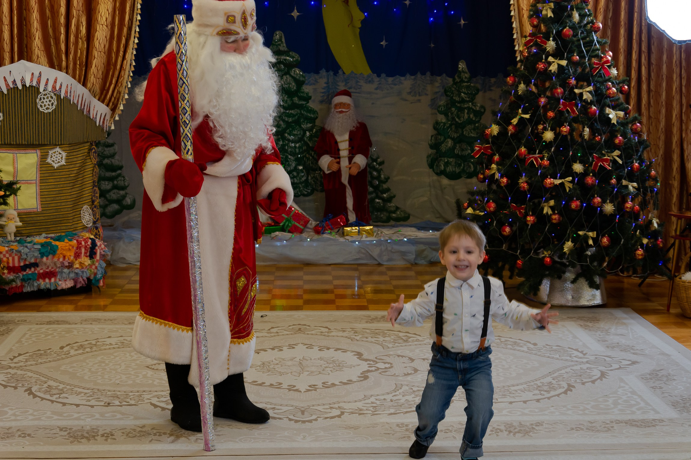 Дед мороз в детском саду