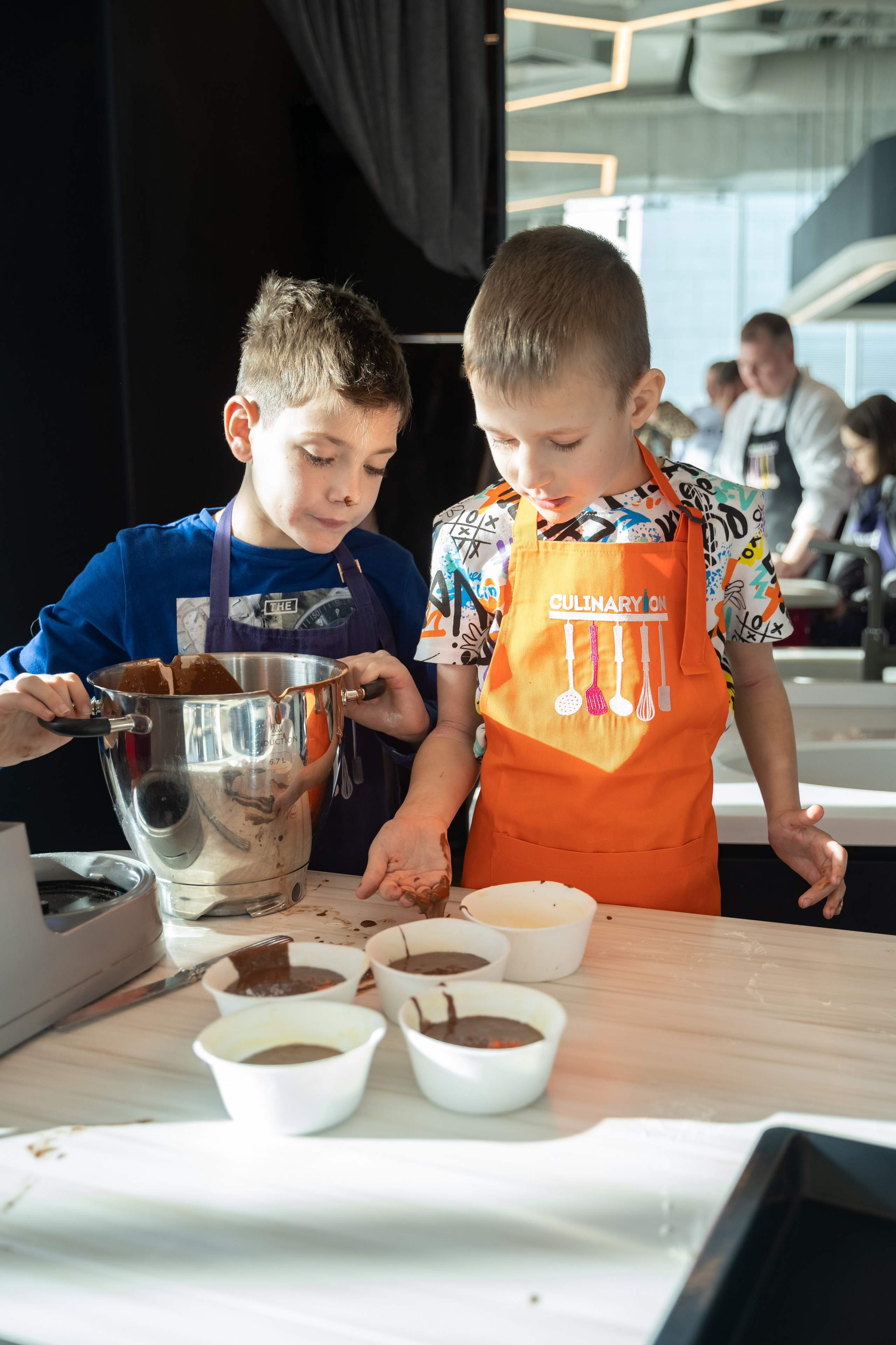 День Рождения в кулинарной студии. Фотограф в Одинцово, Москве
