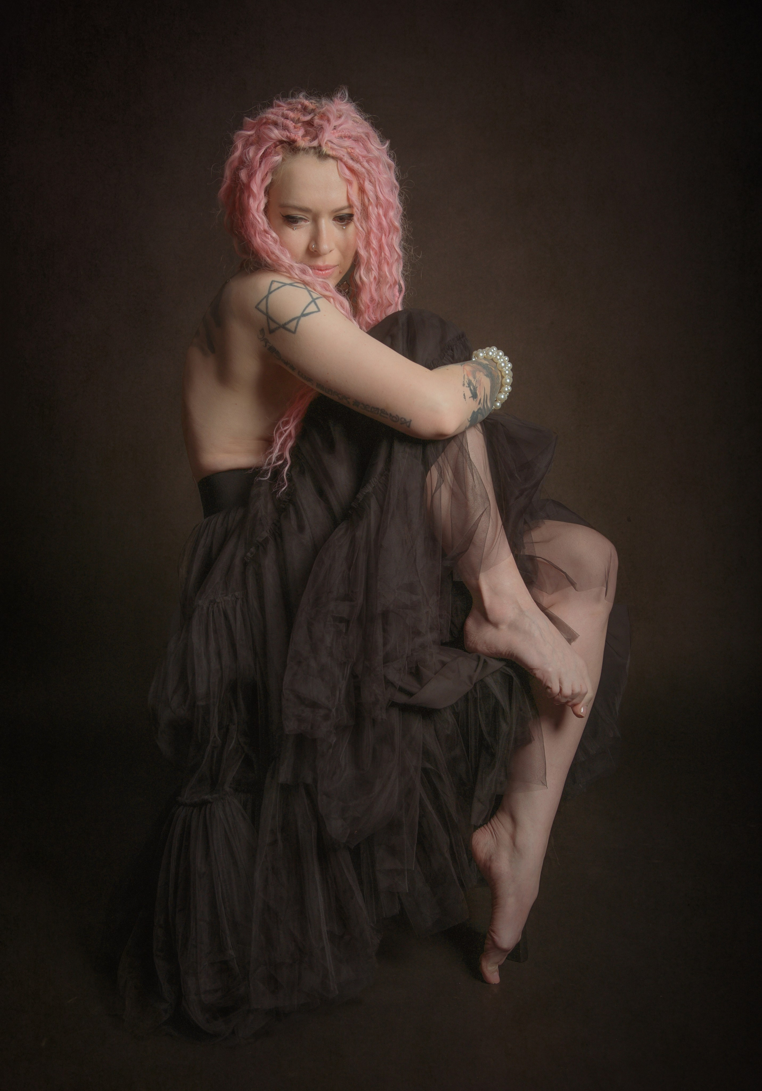 Polina. Present on February 14. Art-photographer Ira Wind