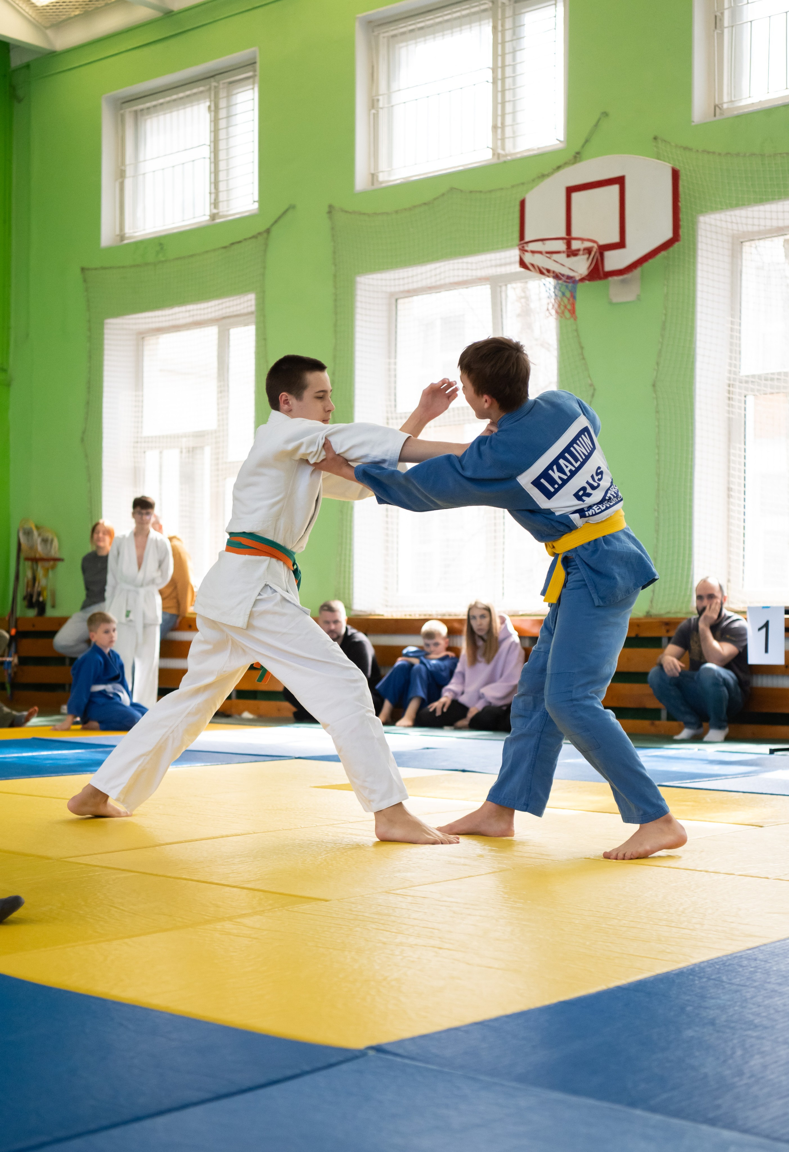 Спортивные соревнования по Дзюдо. Детский и семейный фотограф г. Москва Оксана Катаджи