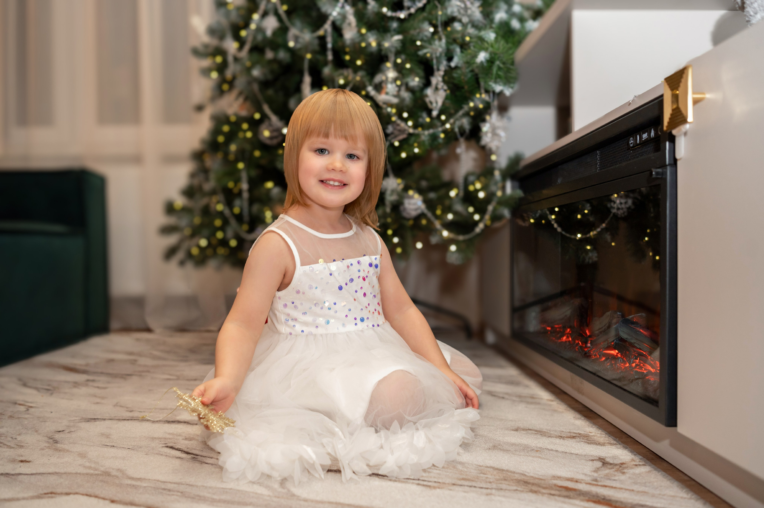 Новогодняя домашняя фотосессия. Детский и семейный фотограф г. Москва Оксана Катаджи