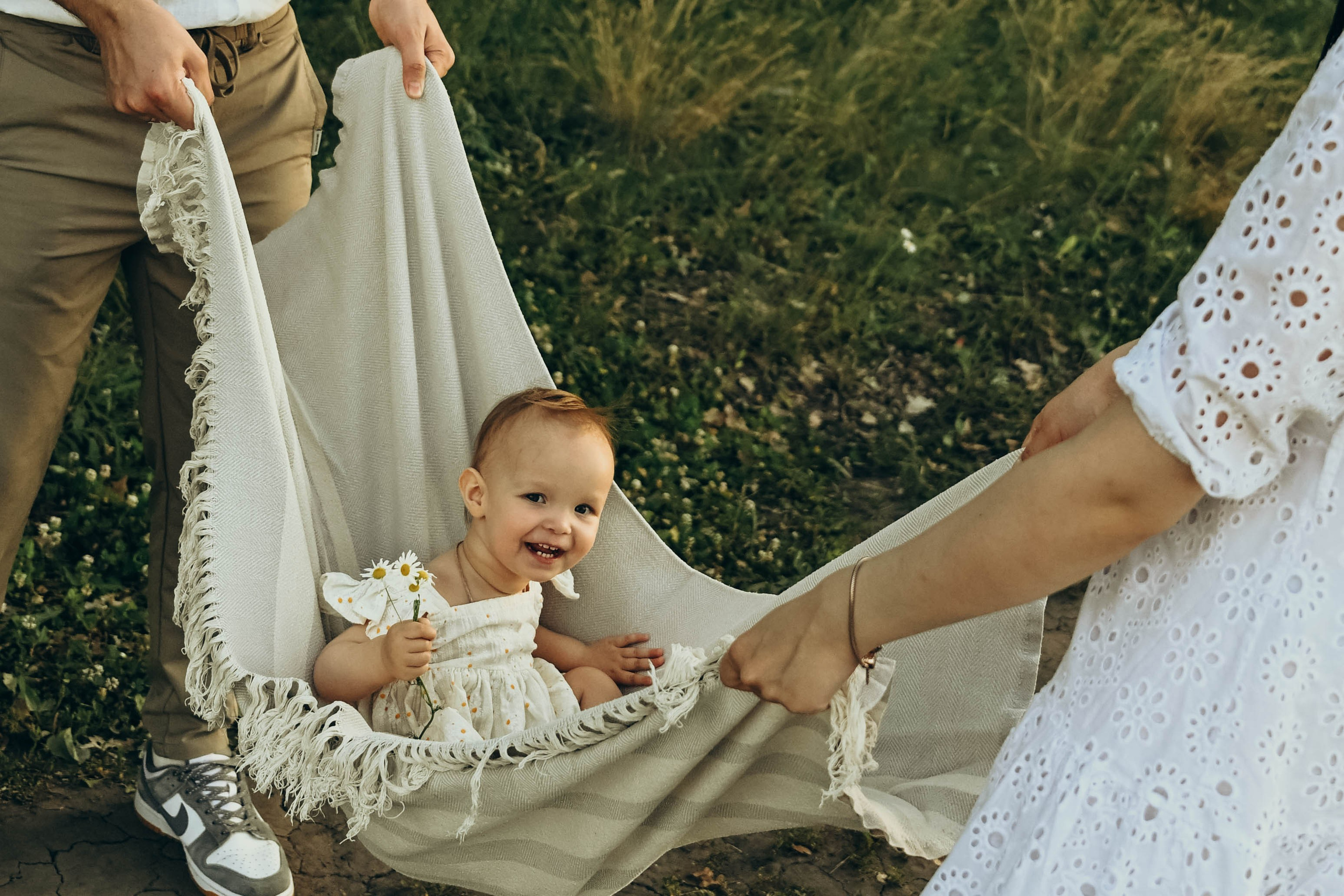 Ромашковое поле. Семейный фотограф в Москве Люберцах Ирина Вронская