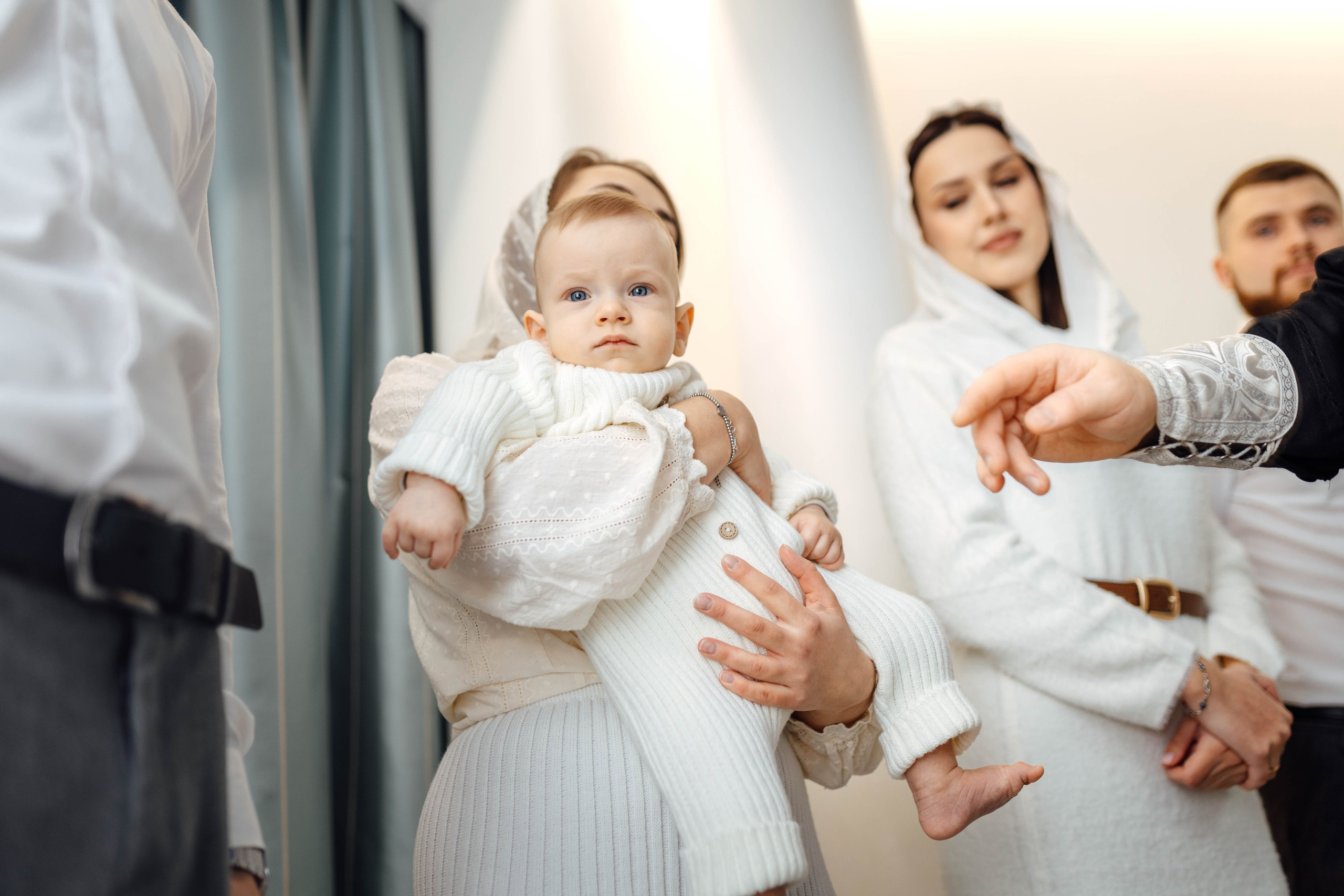 Крещение Демида, храм Святой Троицы, декабрь 2025