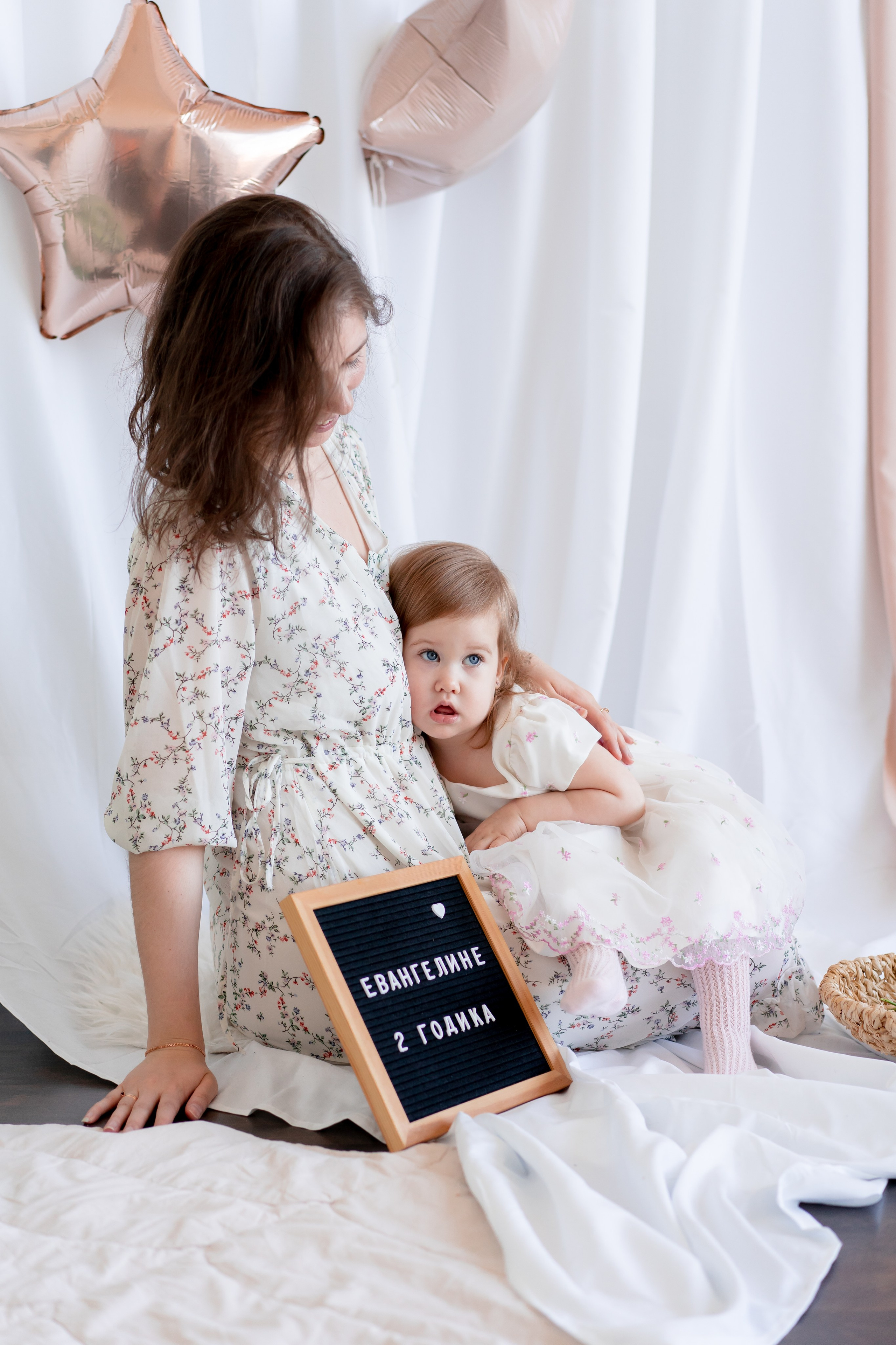 Евангелине 2 годика. Детская, семейная фотостудия в Санкт-Петербурге