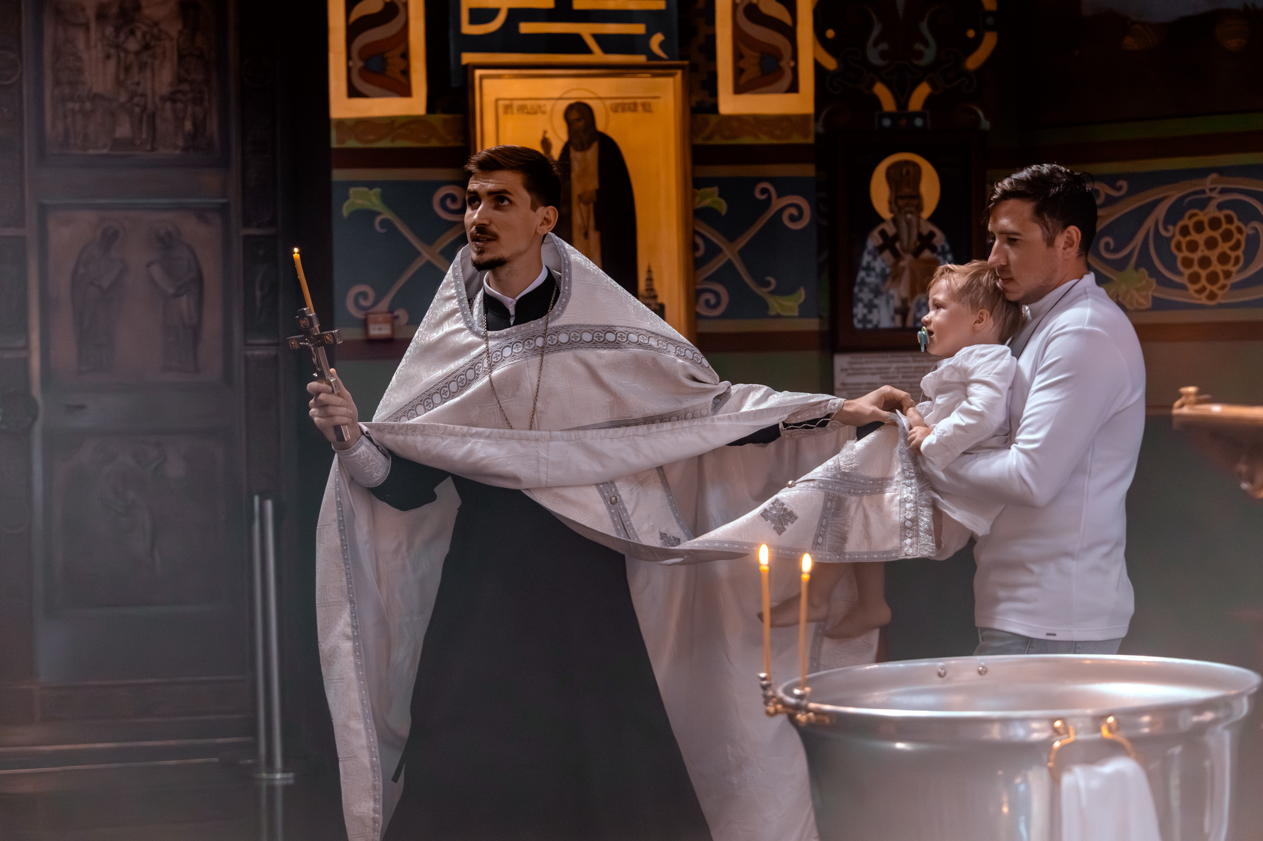 Крещение Матвея. Репортажный фотограф в Красной Поляне и Сочи Павлюченко Екатерина