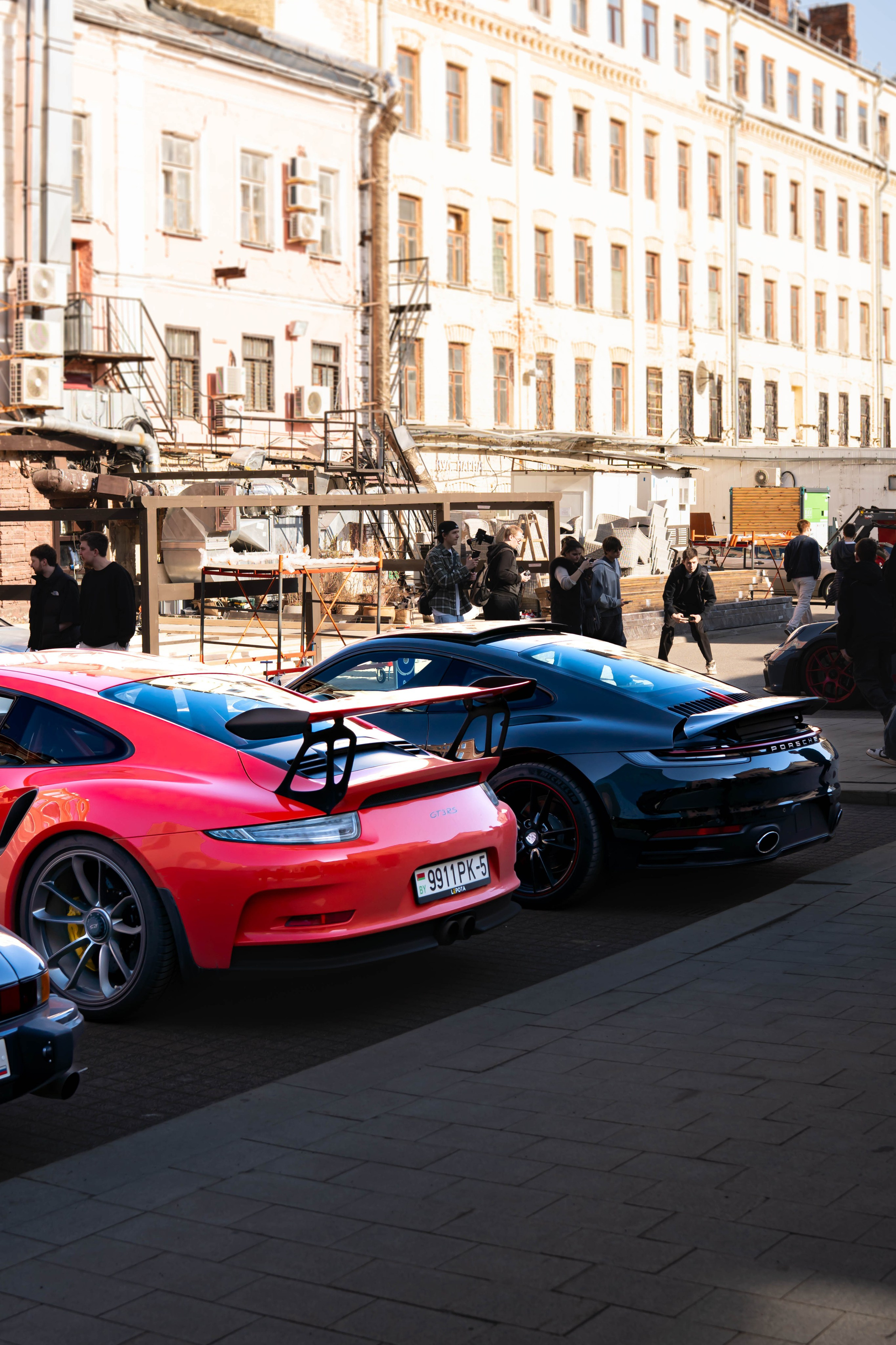 PORSHE 911 GT3RS. Автомобильный фотограф в Москве