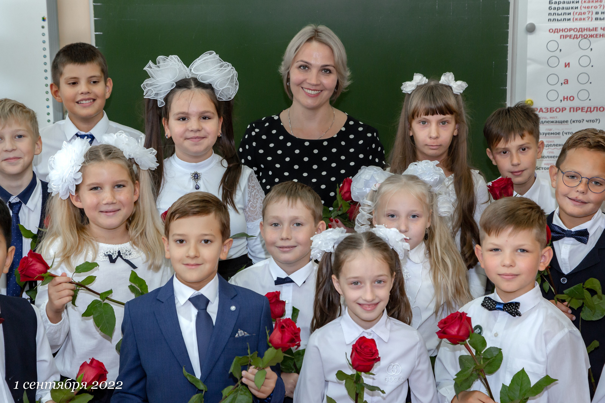 Репортаж в школе на 1 сентября. GagarinProArt