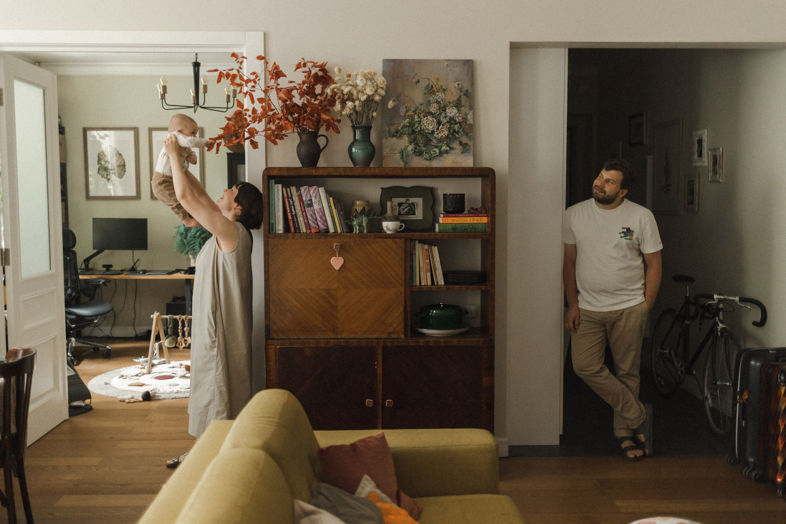 Женя, Оля и Кирилл. Семейный фотограф в Москве