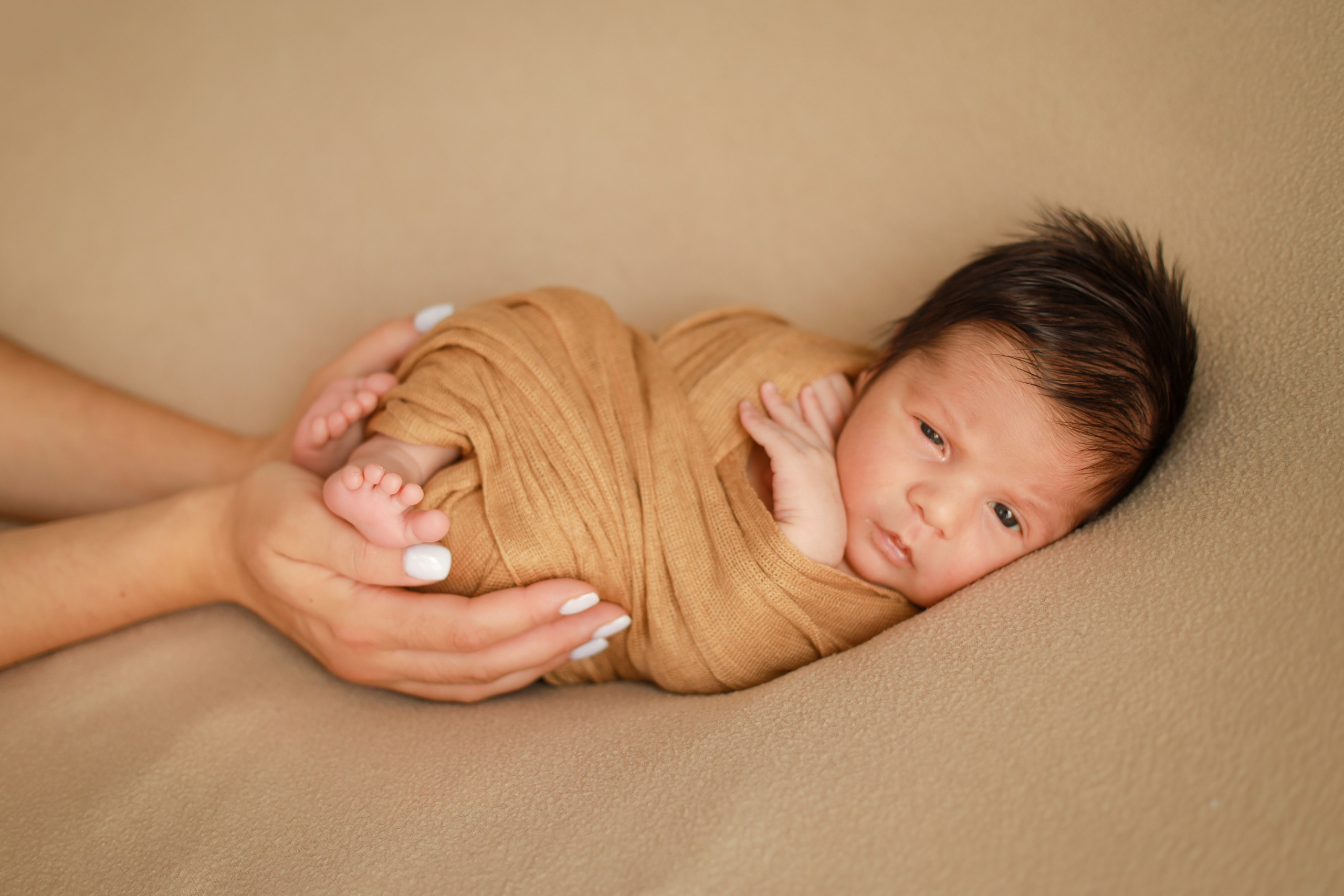 Ньюборн съёмка в студии. Семейный и Детский фотограф в Краснодаре Дарья Насаченко
