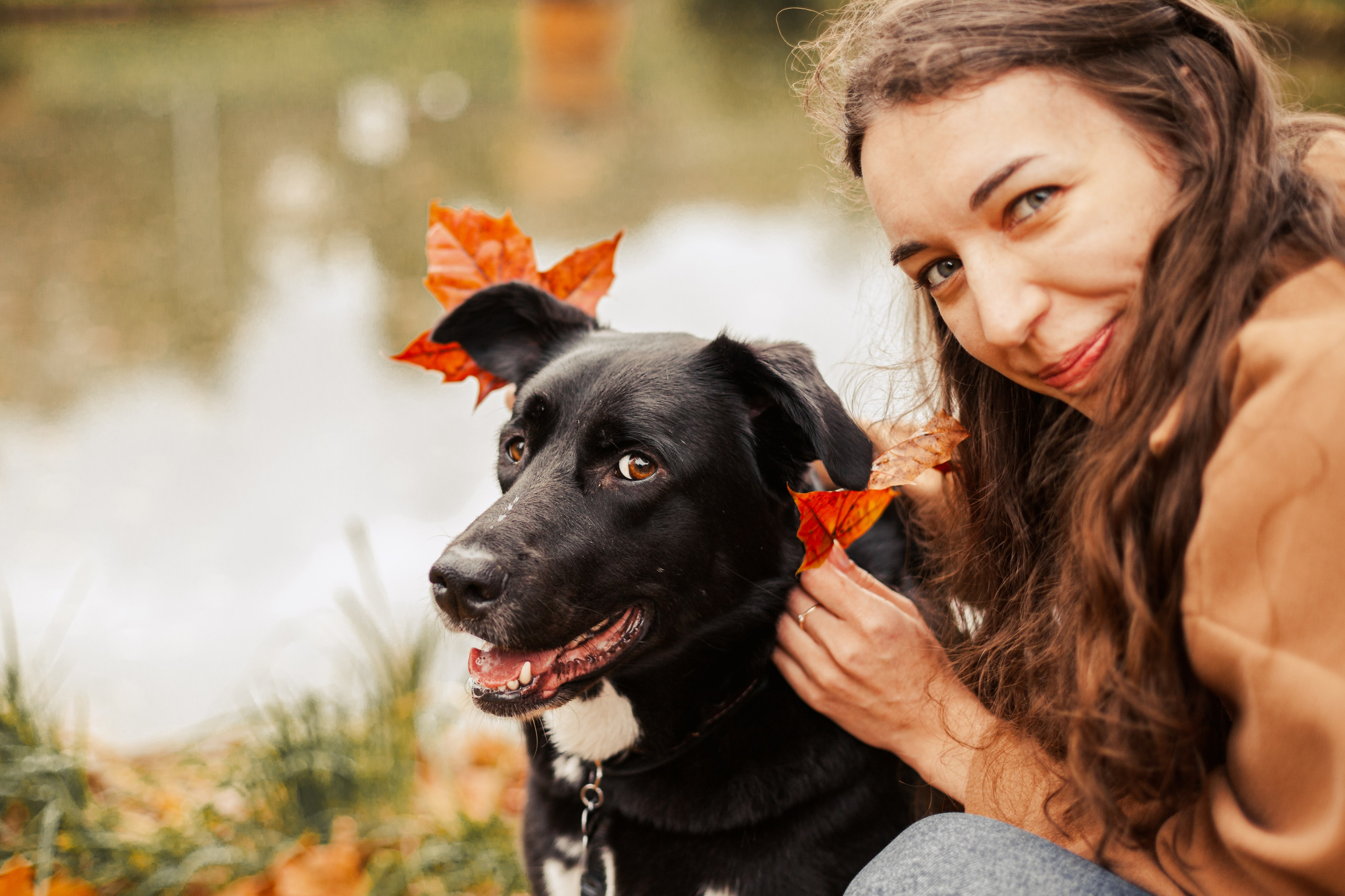 Юля и Фортуна. Фотограф-анималист Татьяна Степанова