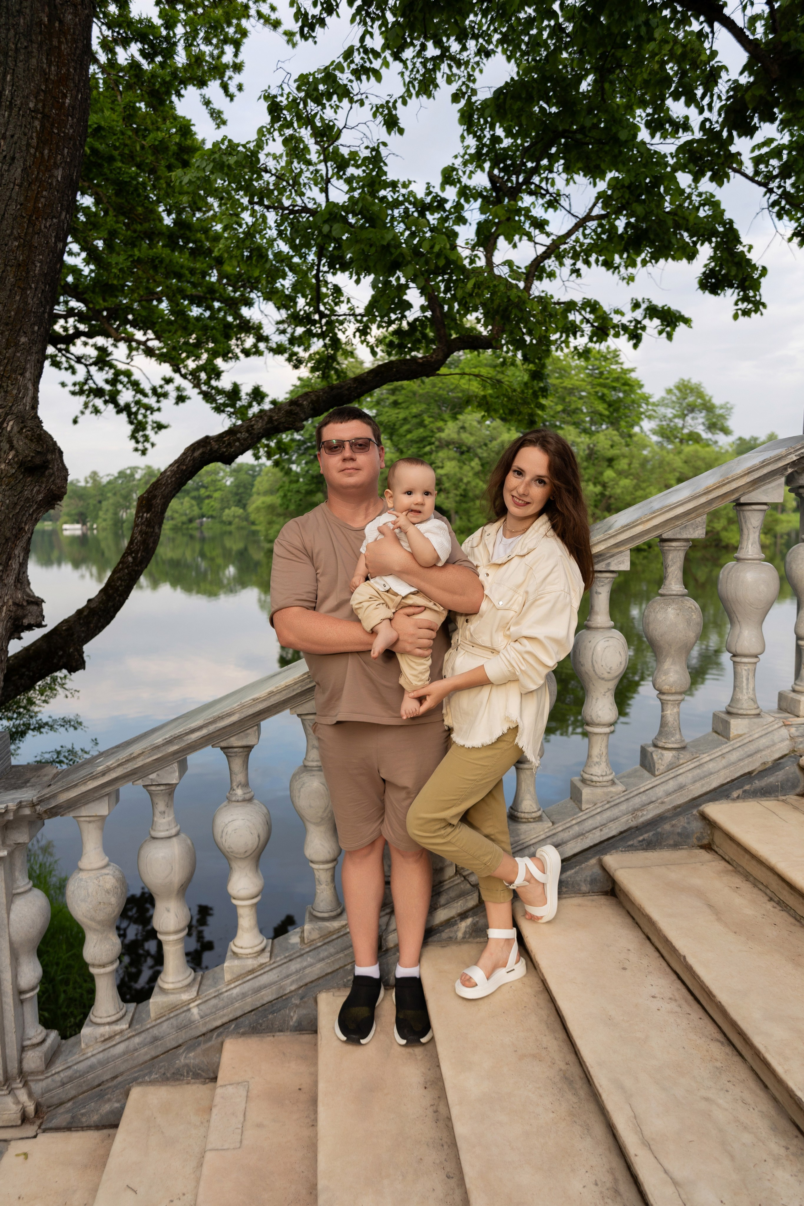 Семейная фотопрогулка в Пушкине. Семейный и свадебный фотограф в Санкт-Петербурге Татьяна Швыкова