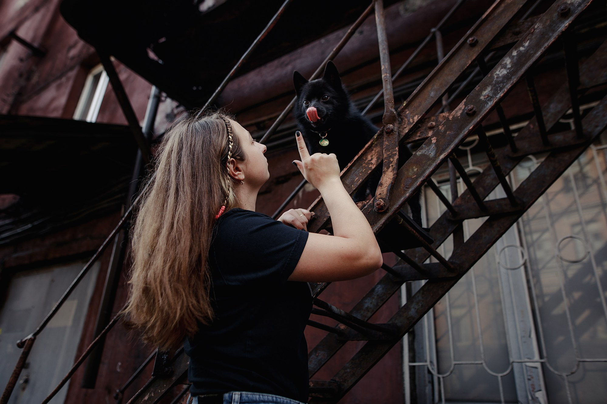 Саша, Маша и шипперке Йети. Фотограф-анималист Mary Mart — Москва, Питер