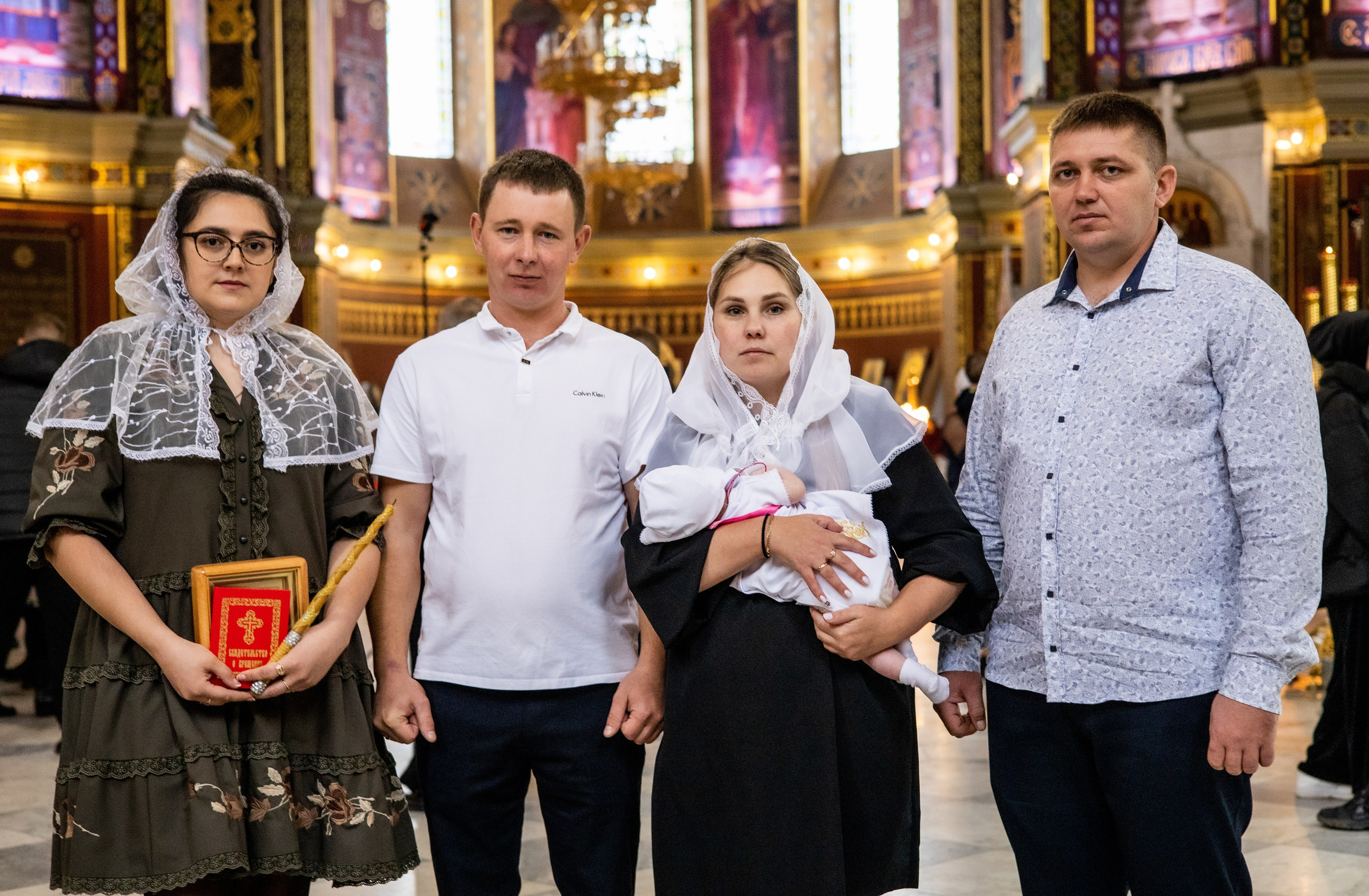 Крещение Алисы. Фотограф Надежда Лукьянова