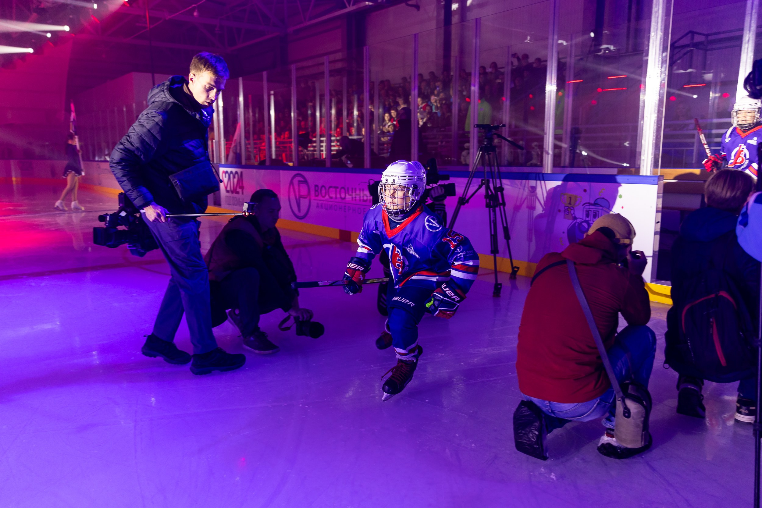 Открытие ледовой арены (Врангель). Репортажный и студийный фотограф во Владивостоке Дударева Софья