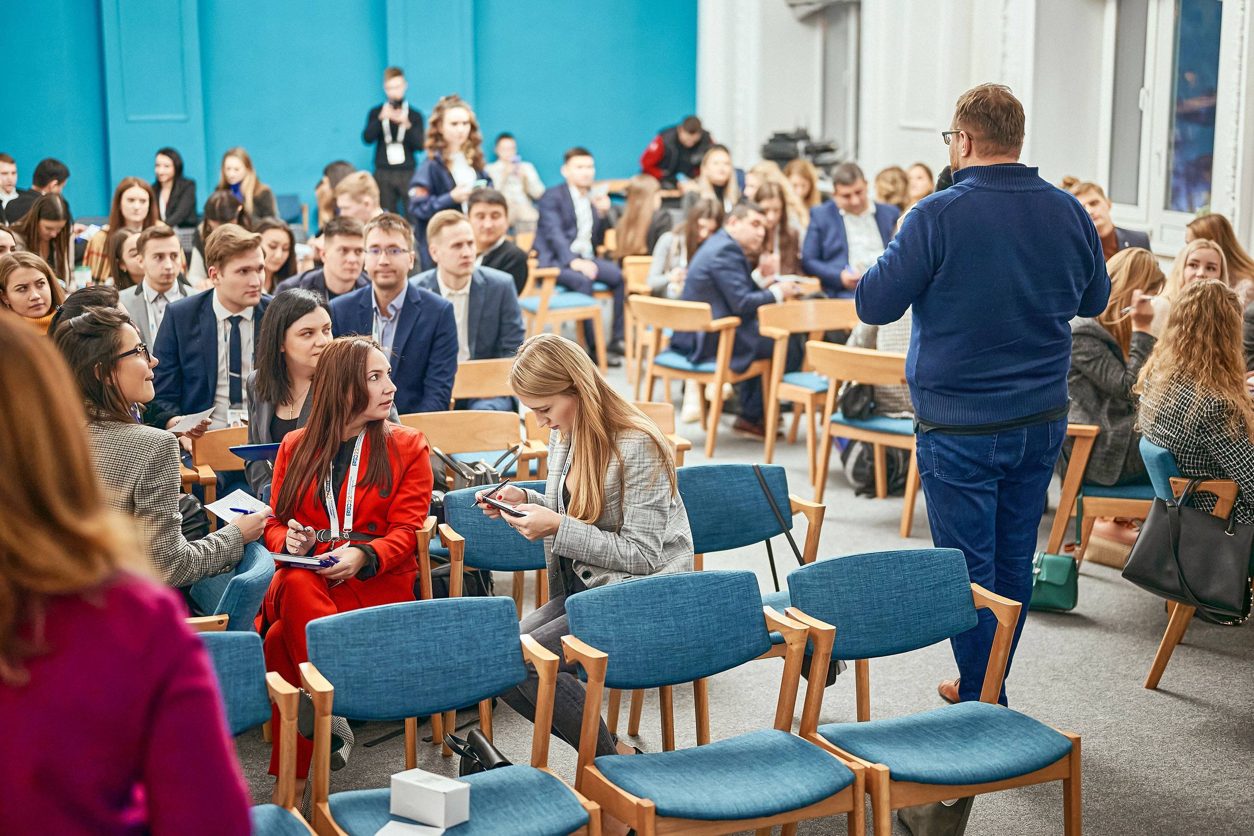 Портфолио репортажной фотосъёмки: Форум Молодых Госслужащих. Фотограф Яковлев Роман — Красноярск