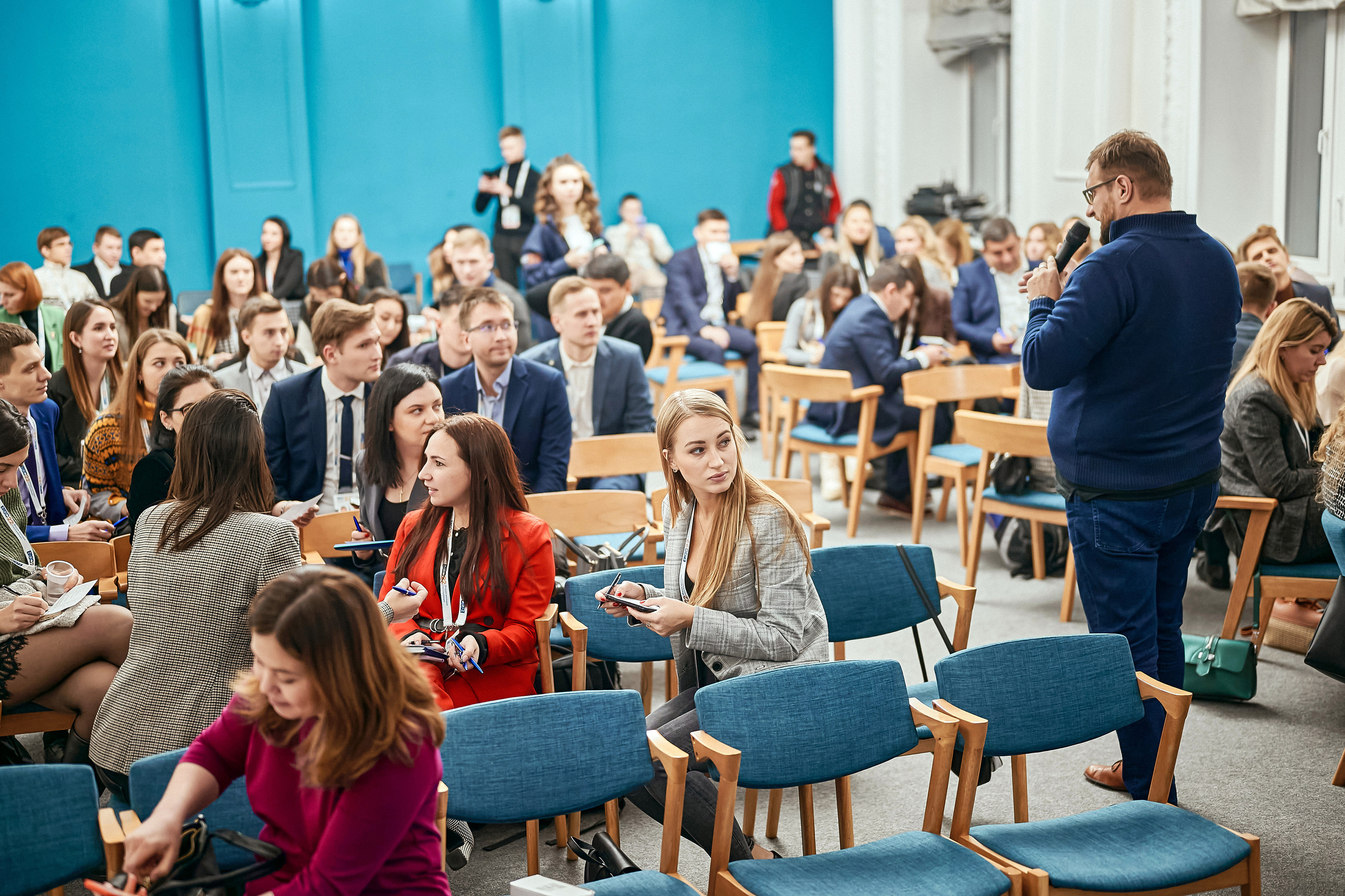 Портфолио репортажной фотосъёмки: Форум Молодых Госслужащих. Фотограф Яковлев Роман — Красноярск