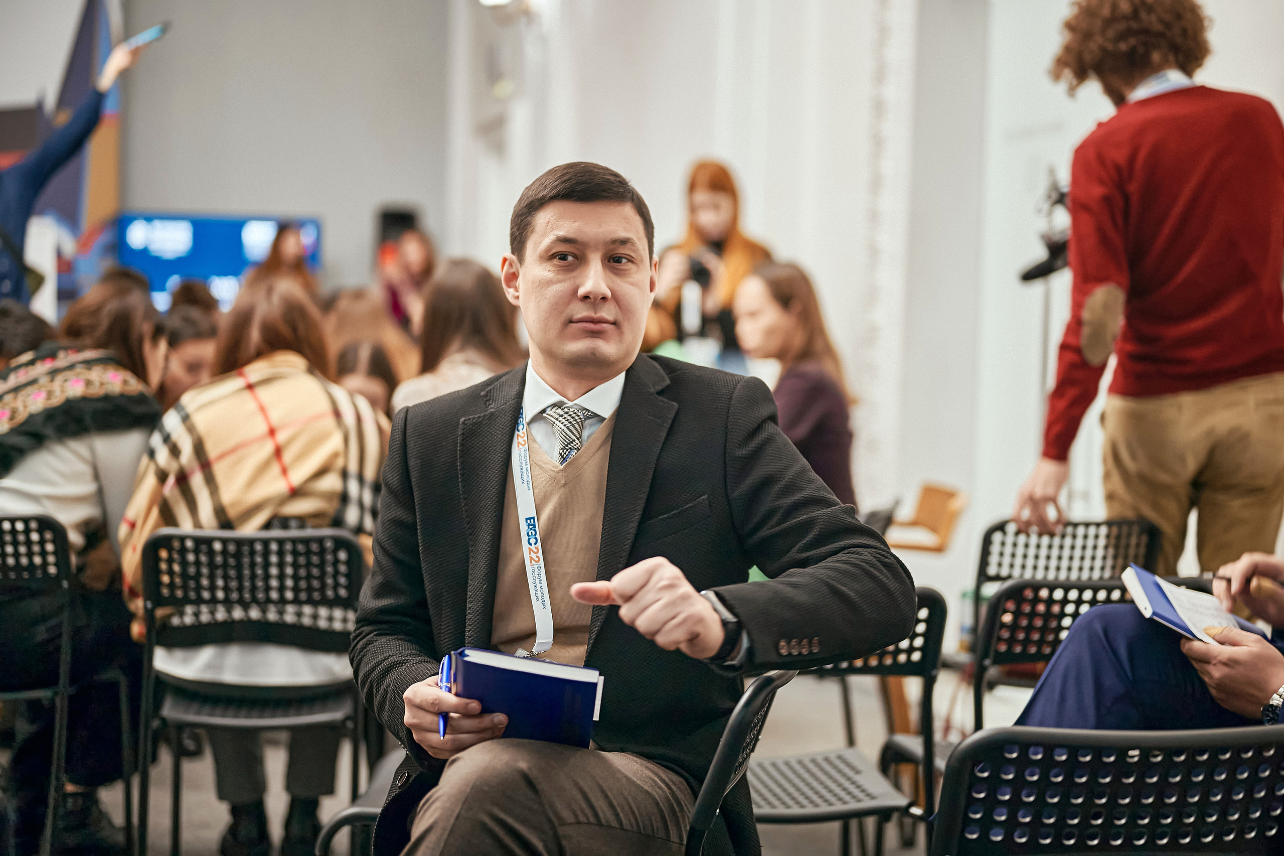Портфолио репортажной фотосъёмки: Форум Молодых Госслужащих. Фотограф Яковлев Роман — Красноярск