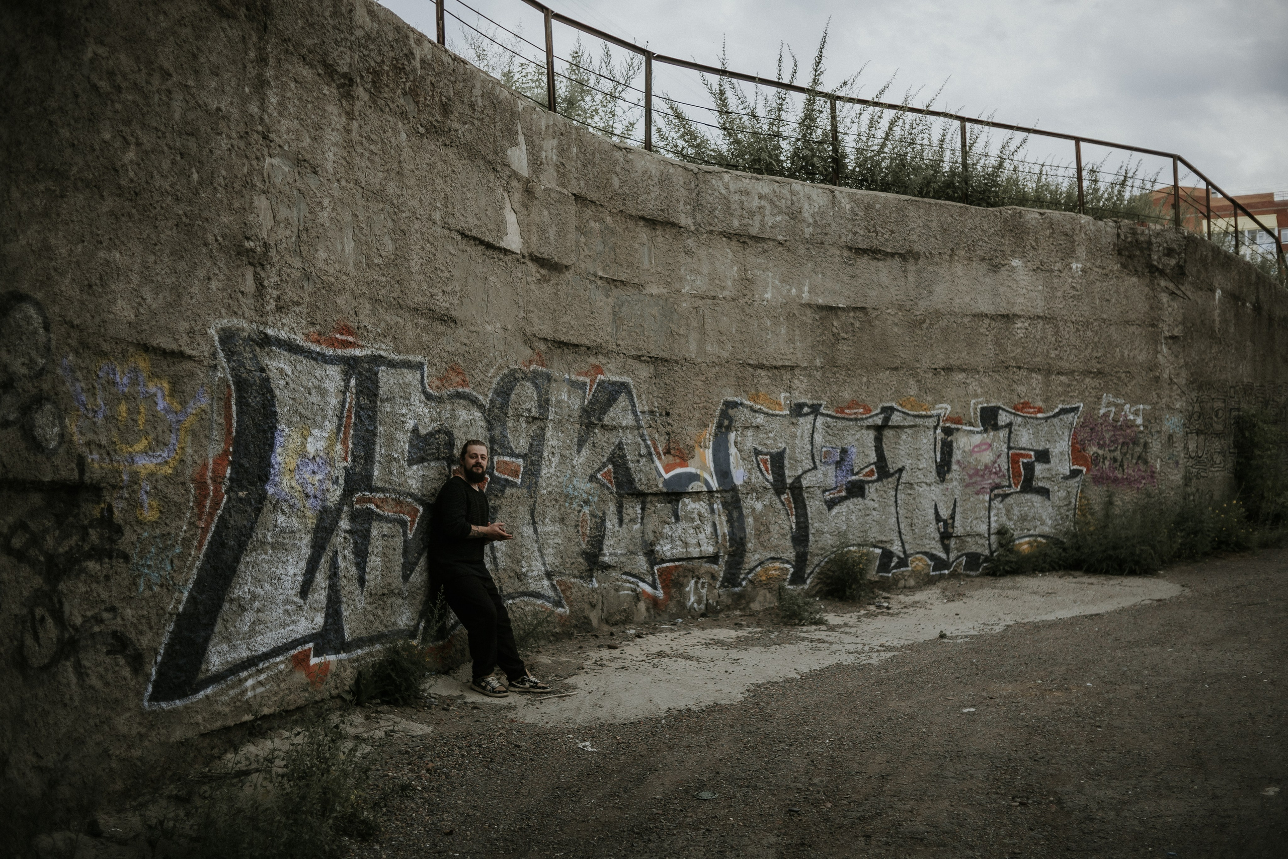 Павел. Граффити. Фотограф Регина Крикунова г. Красноярск