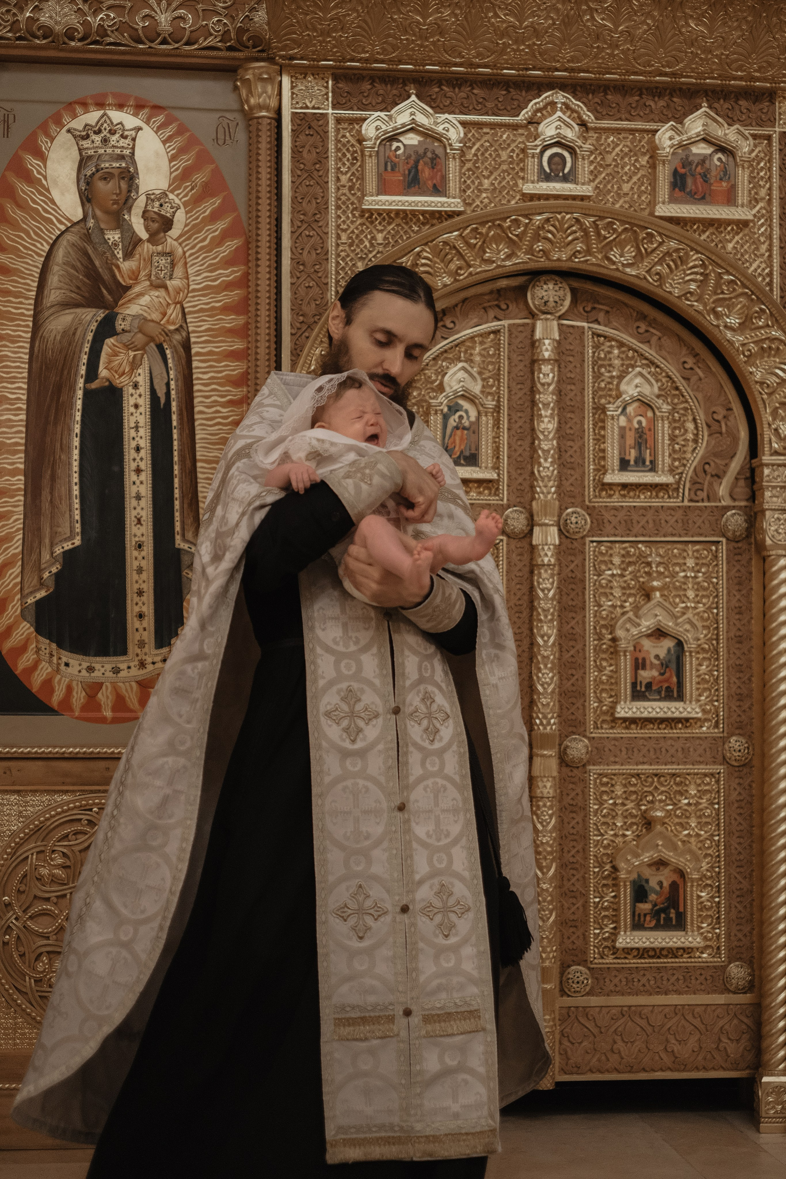 Крещение. Фотограф и видеограф в Москве Полина Абраменкова