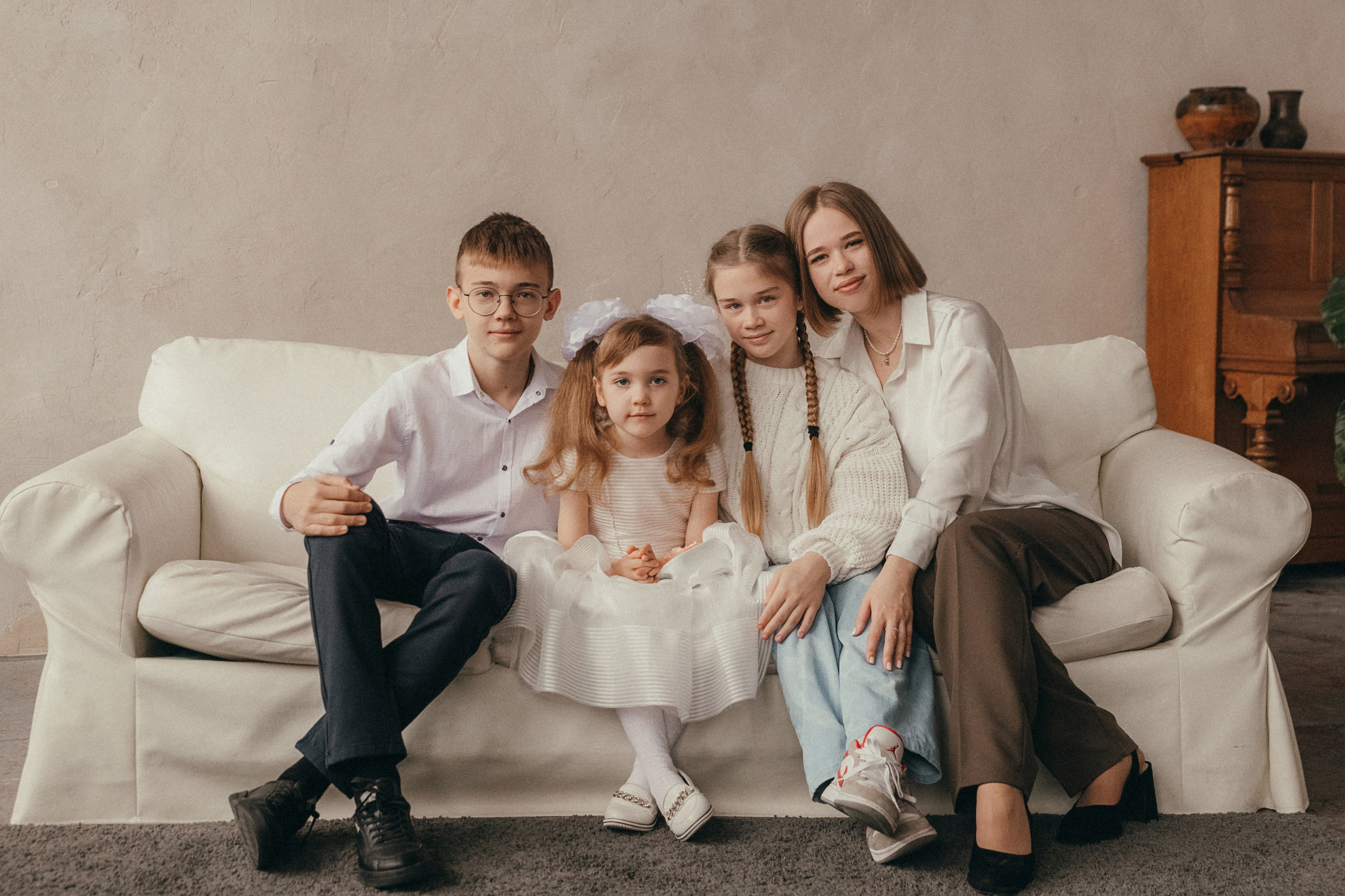 Семья. Семейный фотограф • Домашние съемки в Нижнем Новгороде