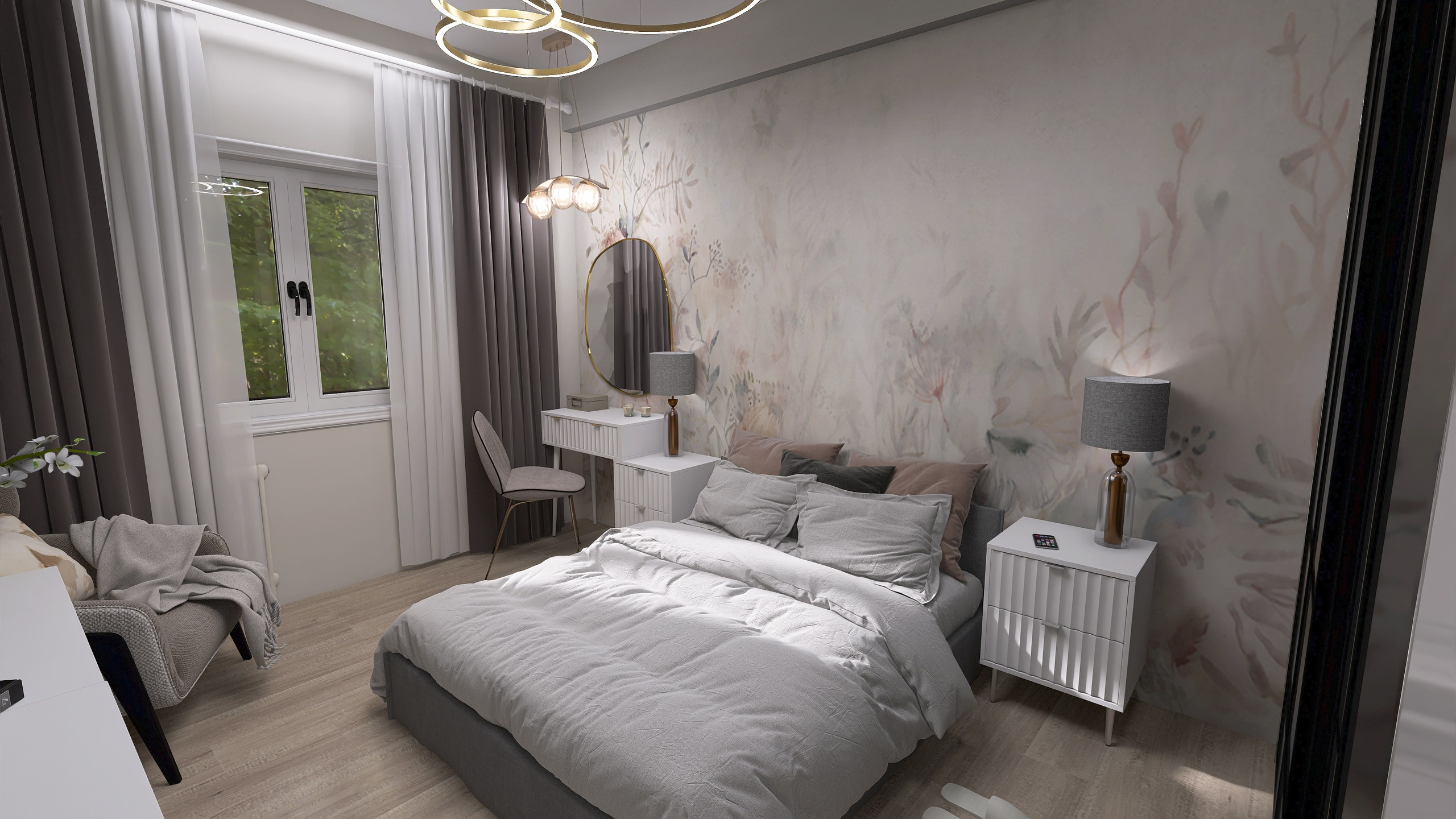 Квартира 58 м² для семьи из 4х человек. Дизайн для каждого