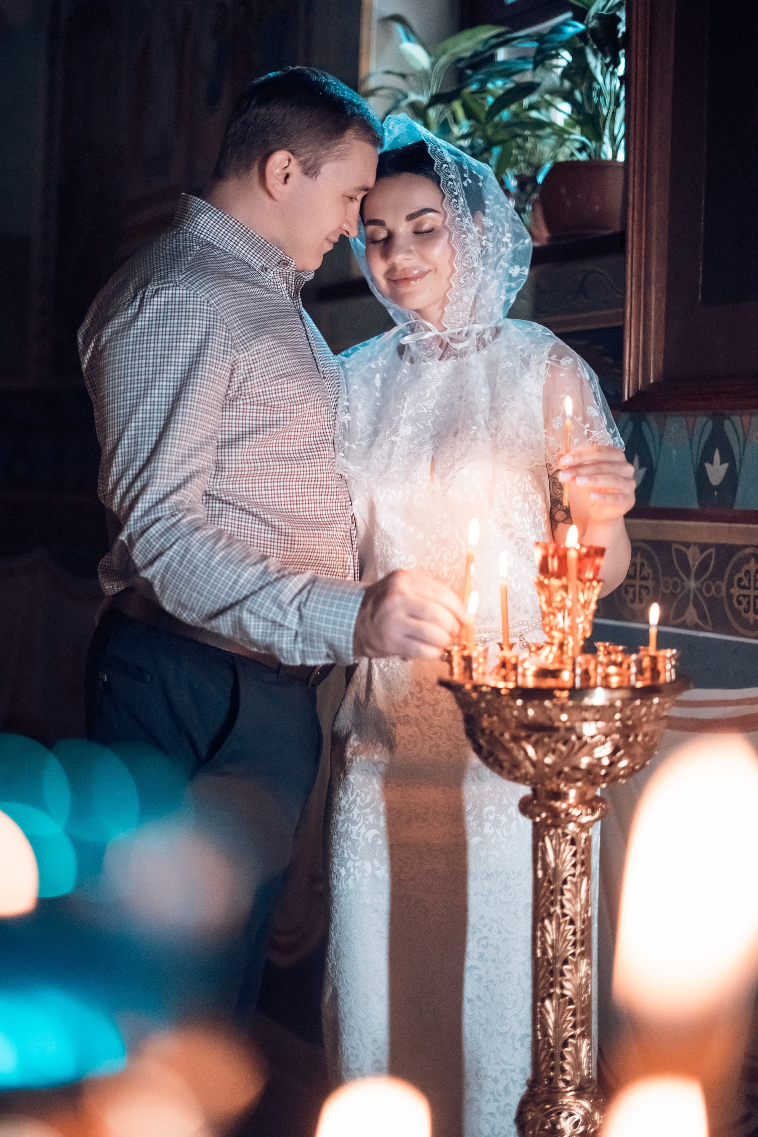 Таинство Венчания Екатерины и Антона