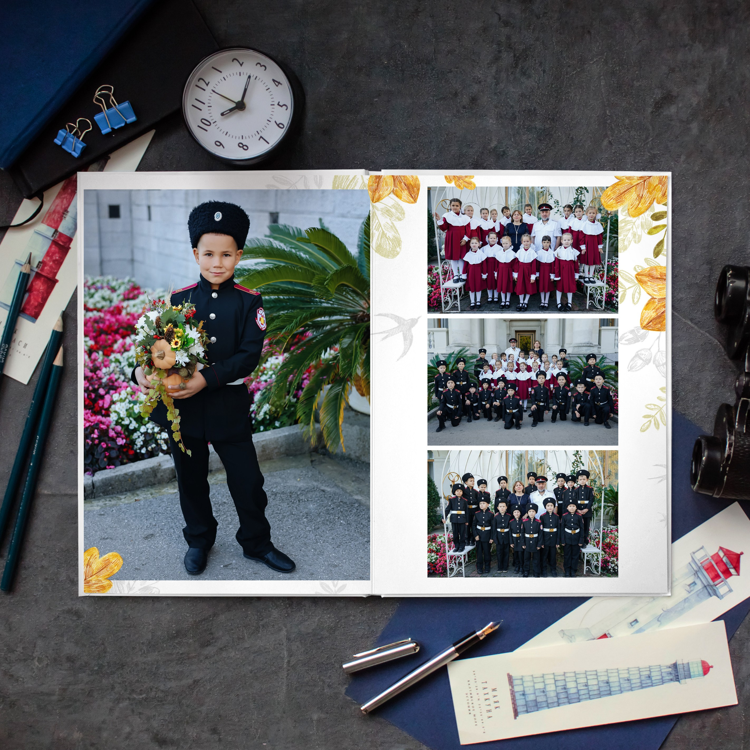 Здравствуй, школа. Дизайнер fotokniga_ast