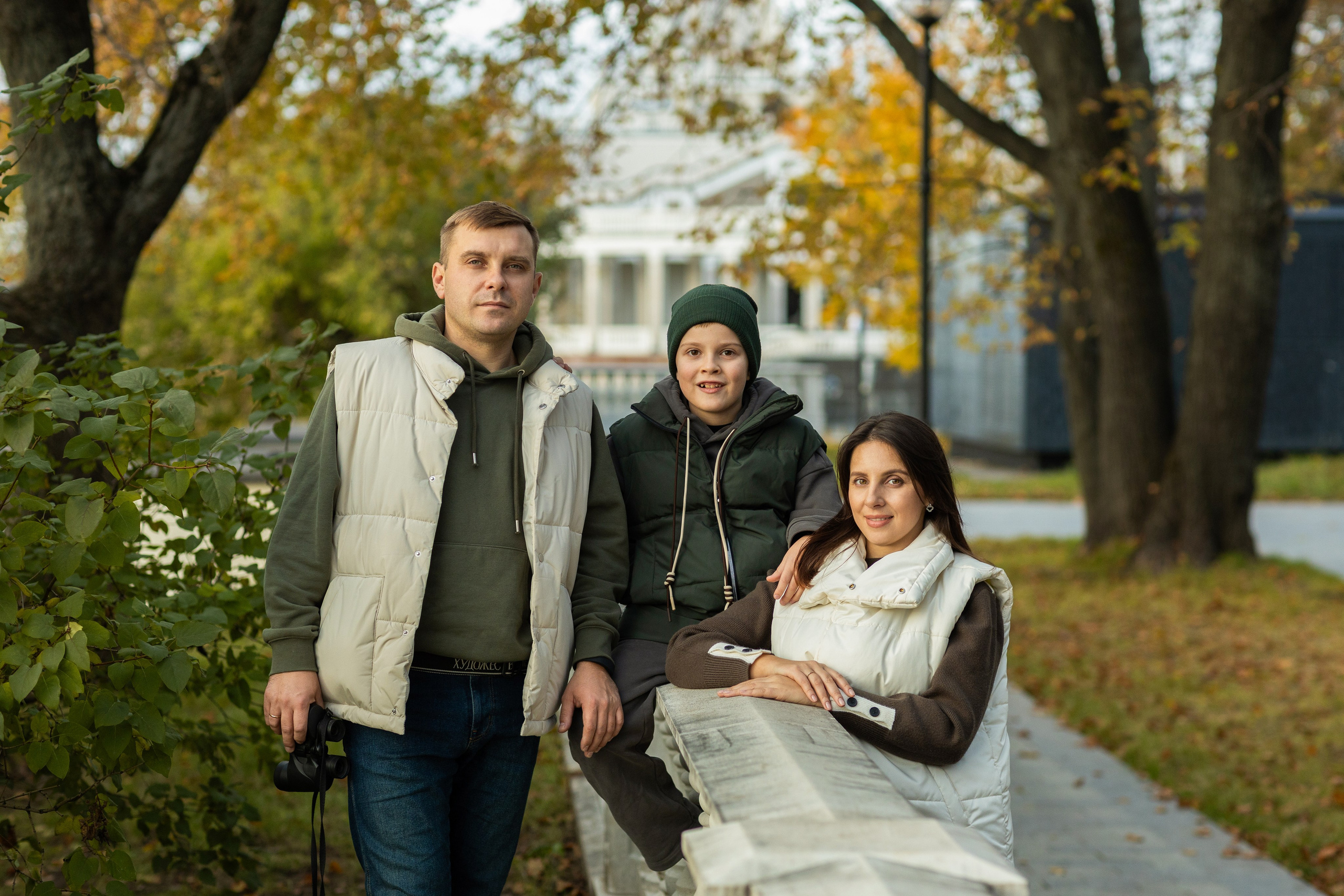 Осень на Речном вокзале. Семейный и детский фотограф в Москве Олеся Маркина