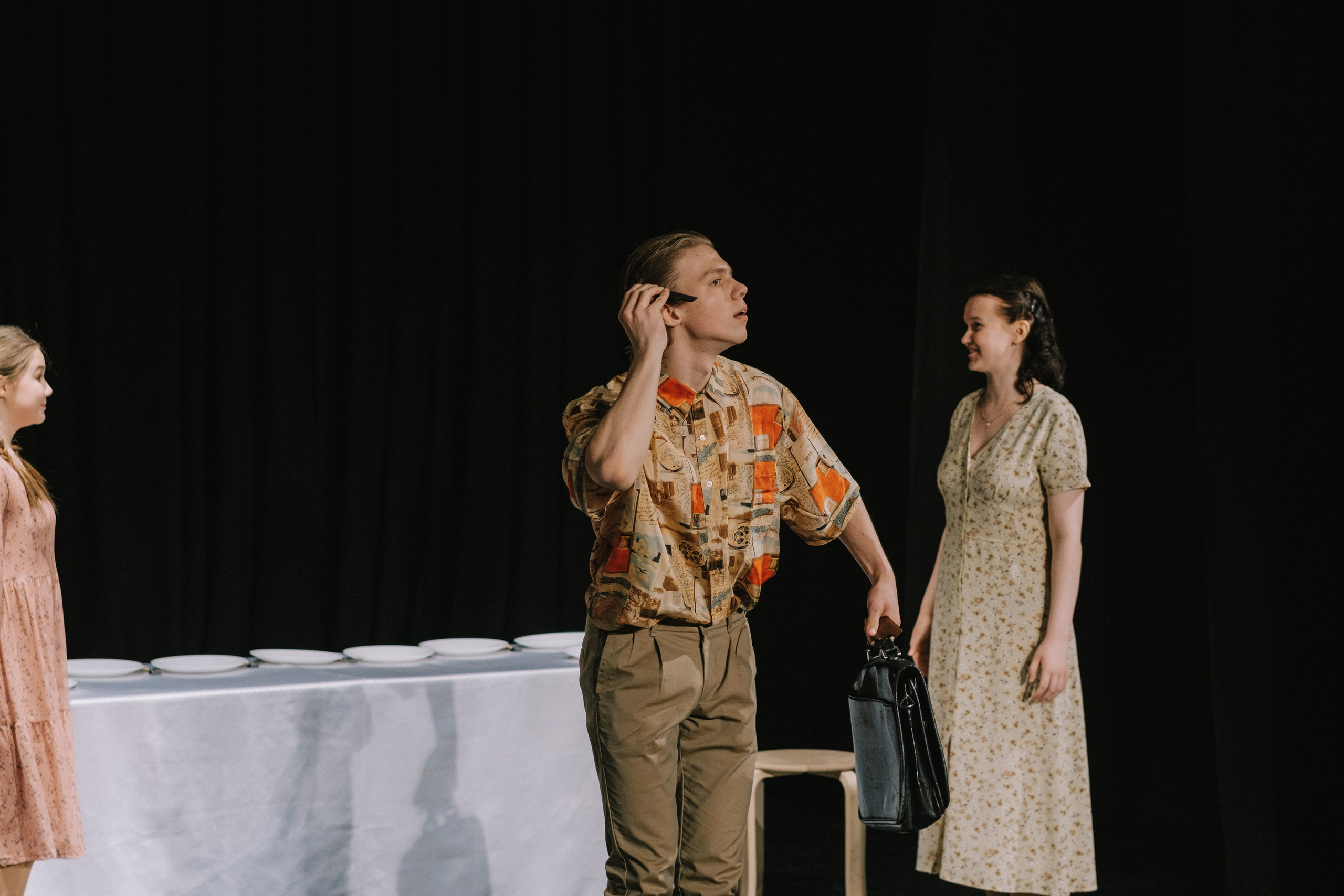 Детская театральная студия «Ирбис», спектакль. Репортажный и портретный фотограф в Москве Илья Спиридонов