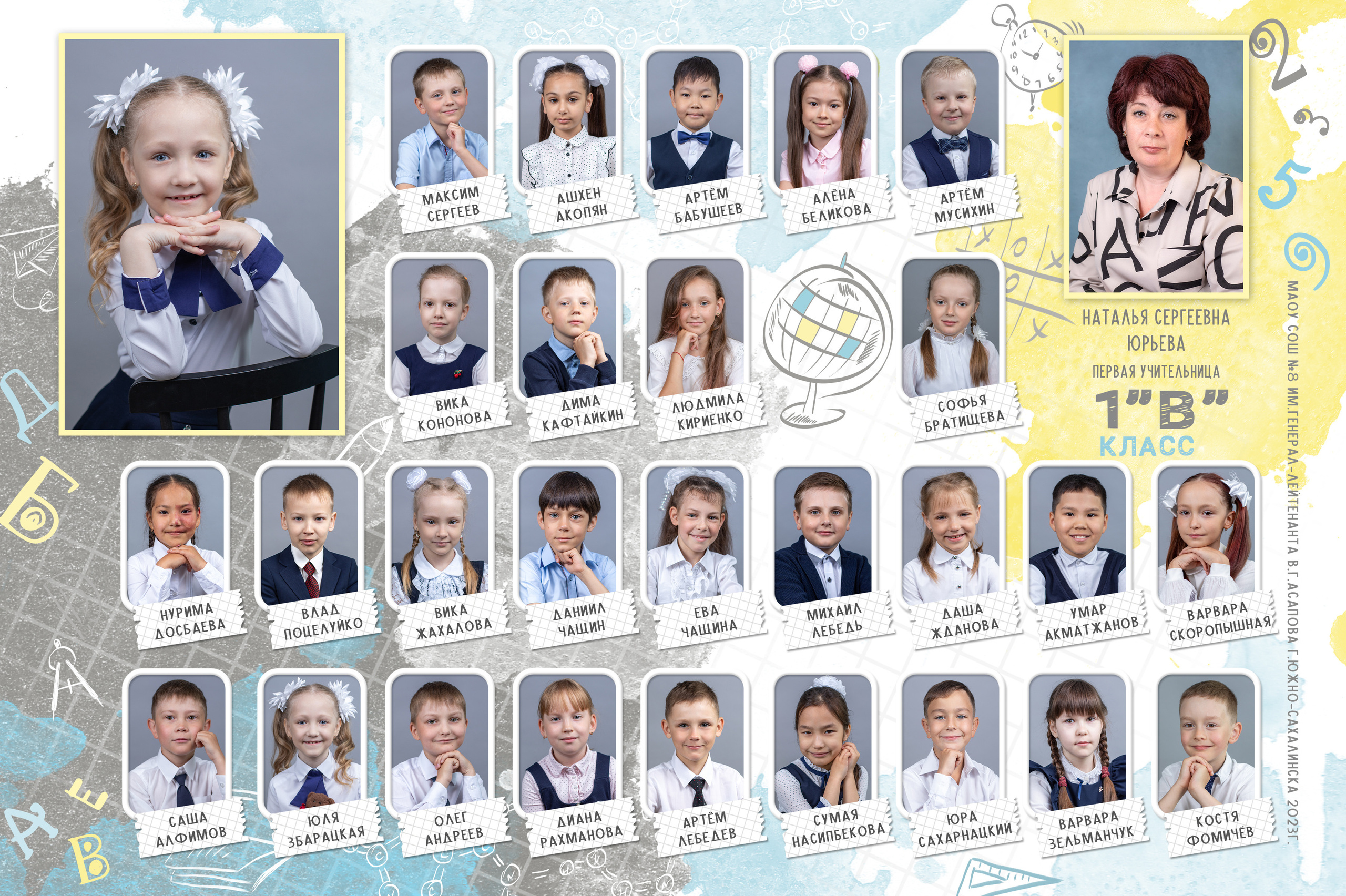 Цена школа. Школьный и детский фотограф в Южно-Сахалинске Анастасия Лескова