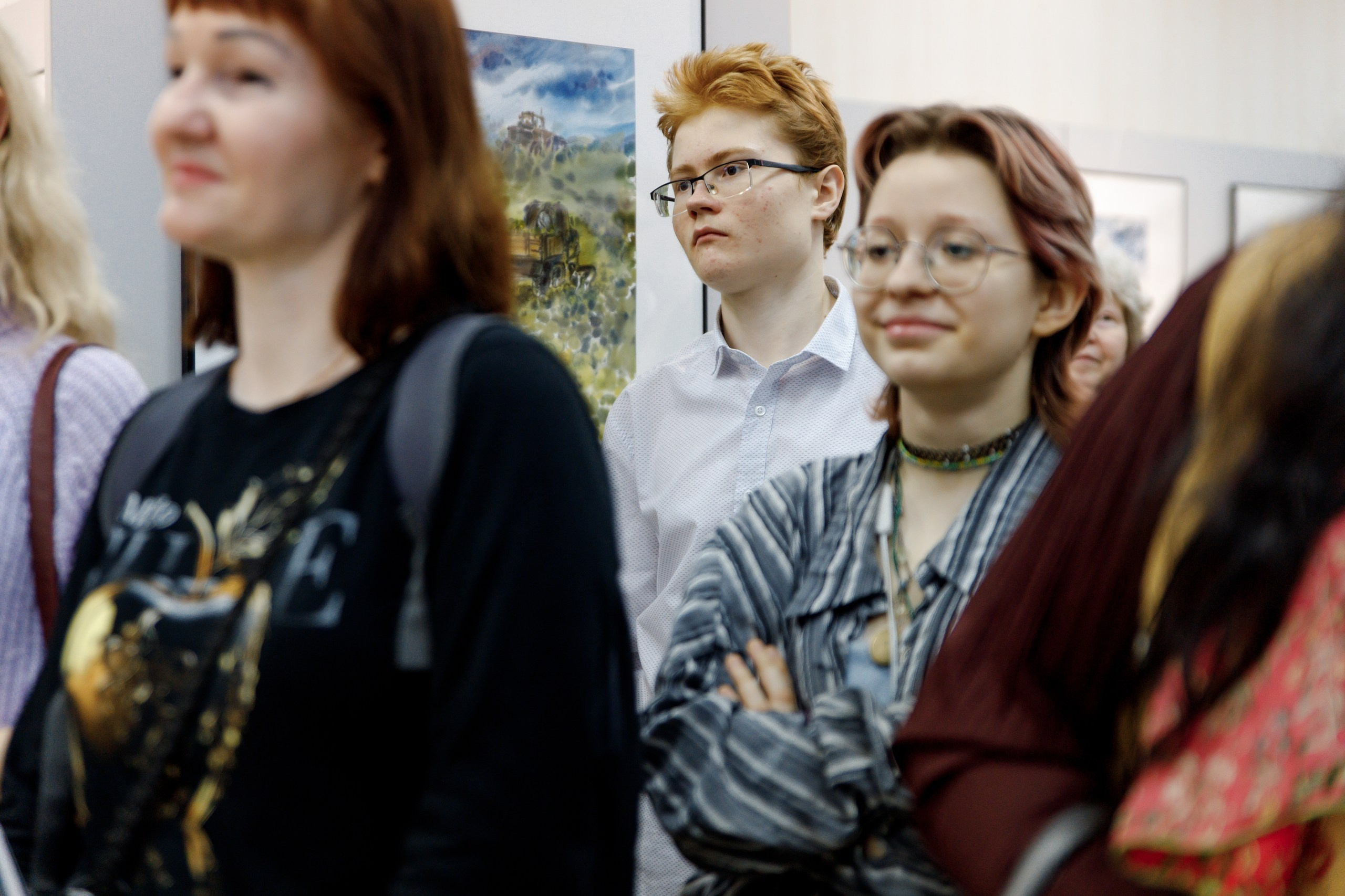 Первая персональная выставка. Главная