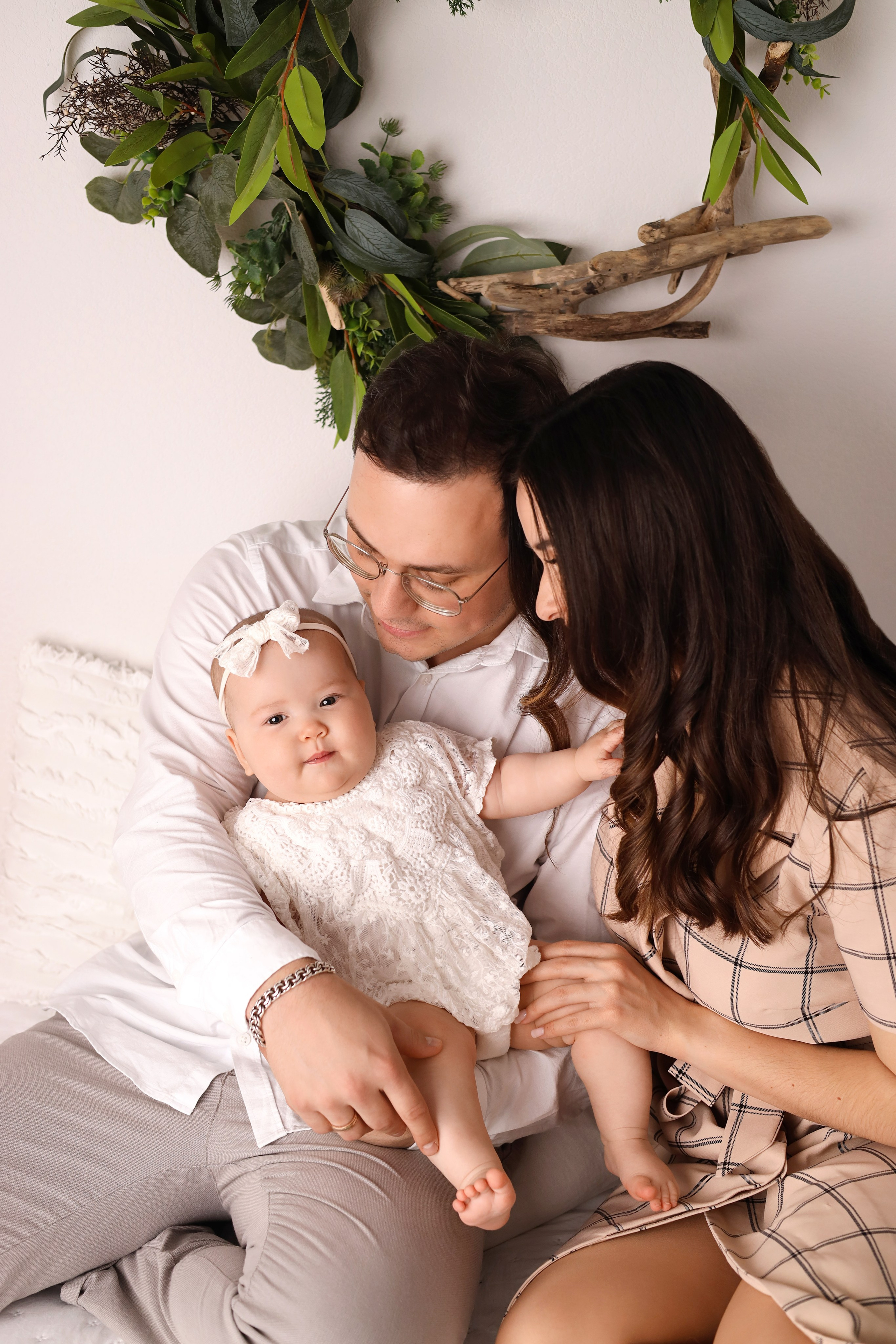 Соне 6 месцев. Фотограф новорожденных Москва. Ньюборн фотограф Москва