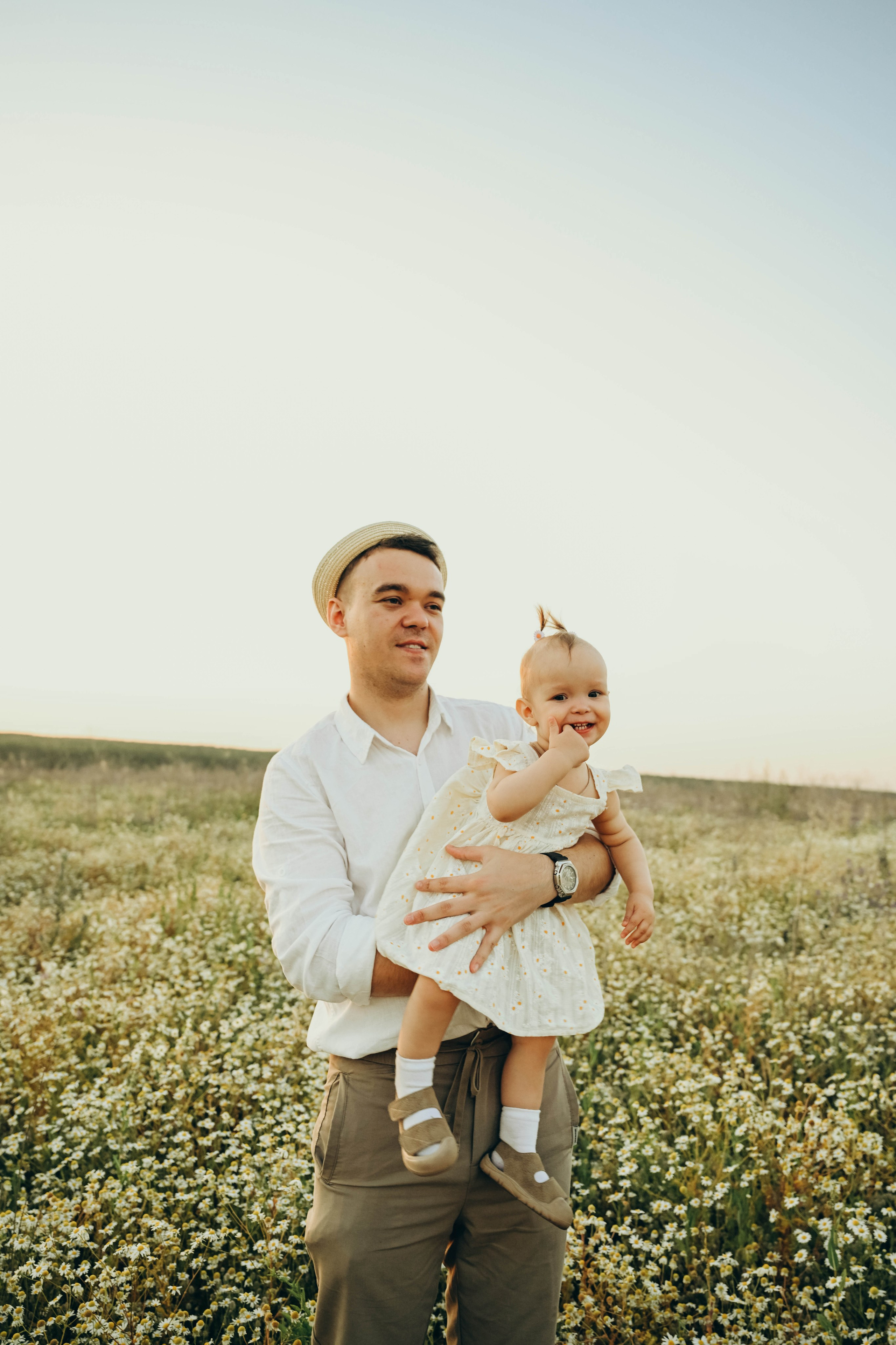 Ромашковое поле. Семейный фотограф в Москве Люберцах Ирина Вронская