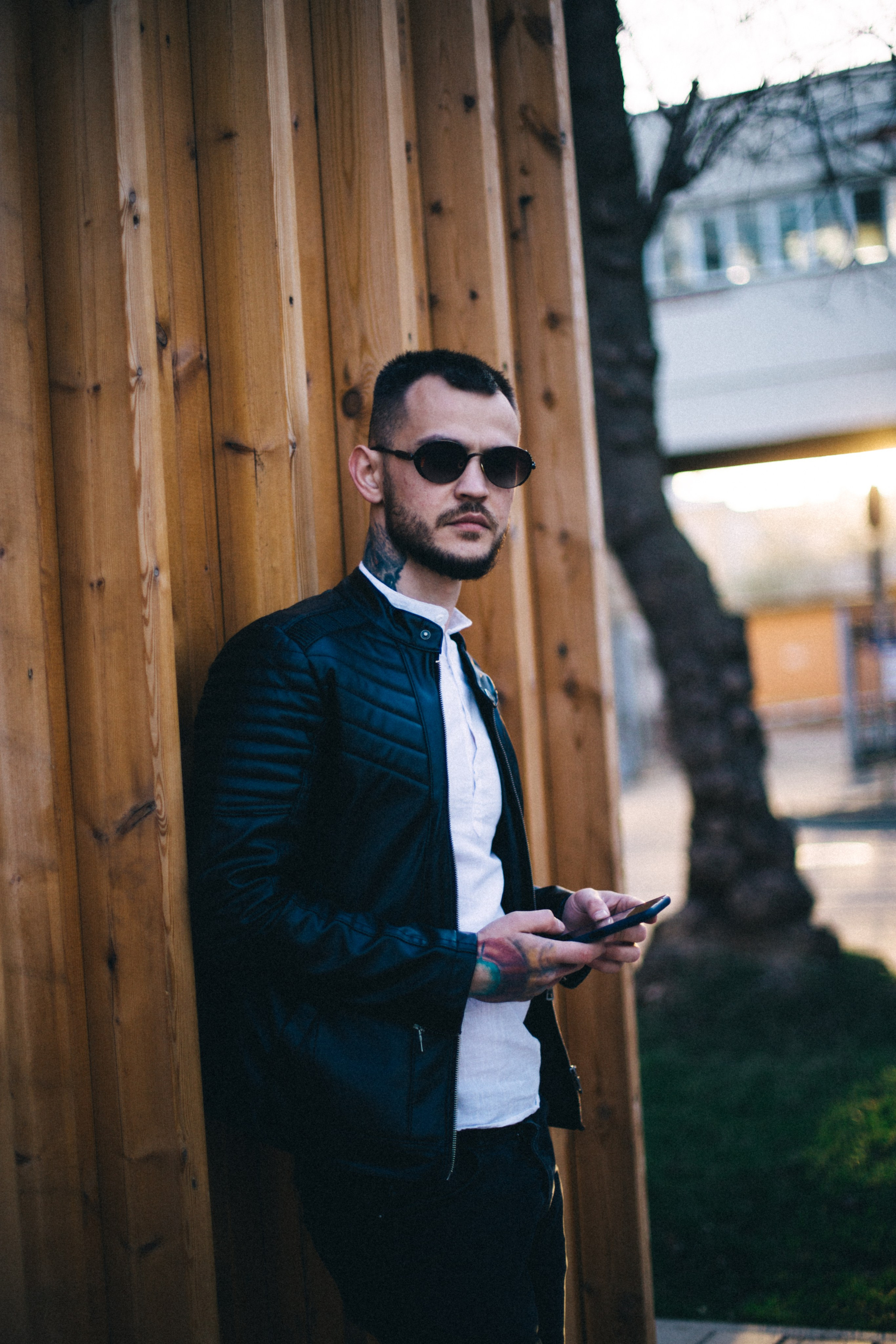 У Колеса обозрения. Фотограф в Нижнем Новгороде