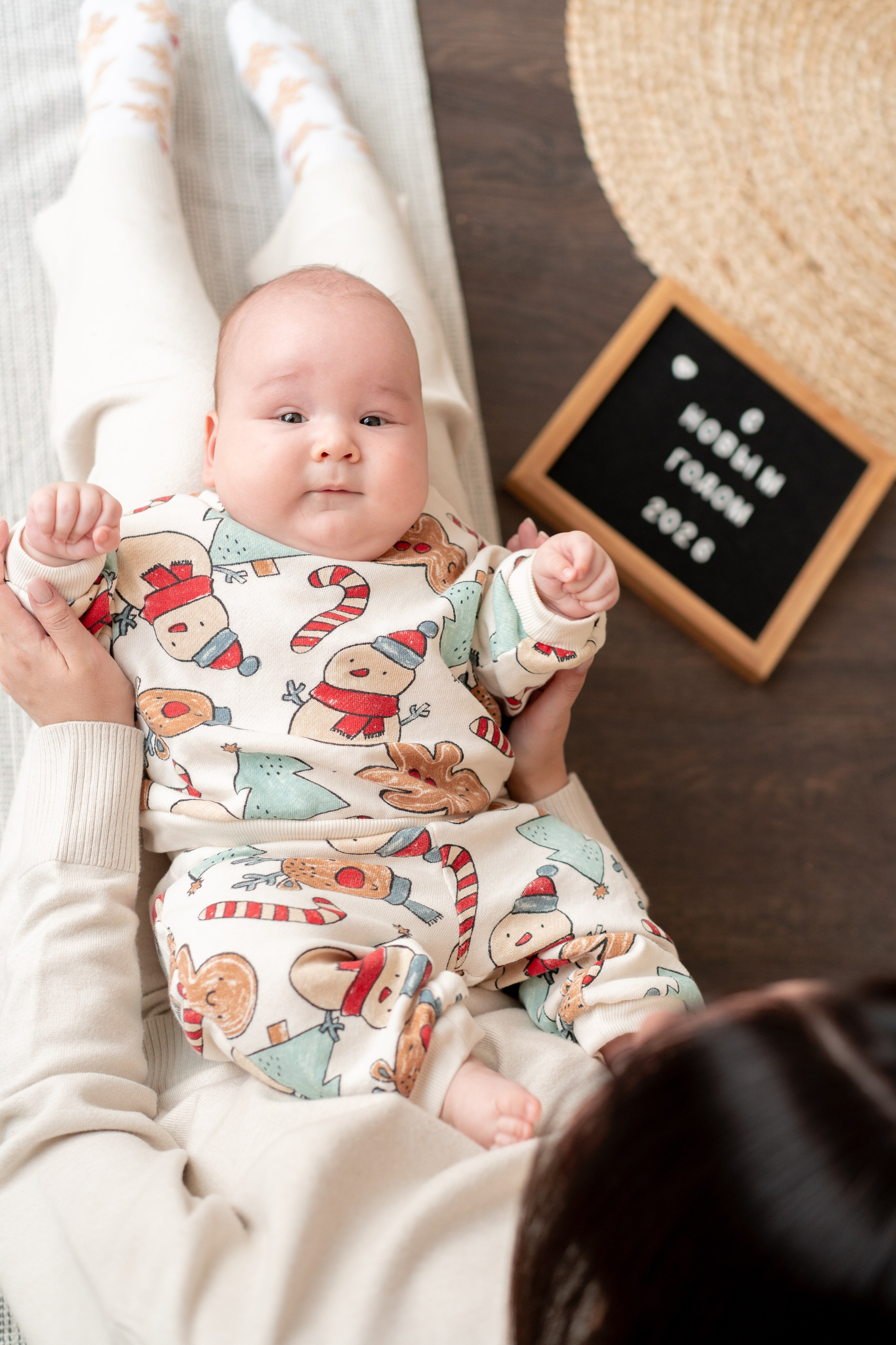 Новогодняя семейная фотосессия. Детская, семейная фотостудия в Санкт-Петербурге